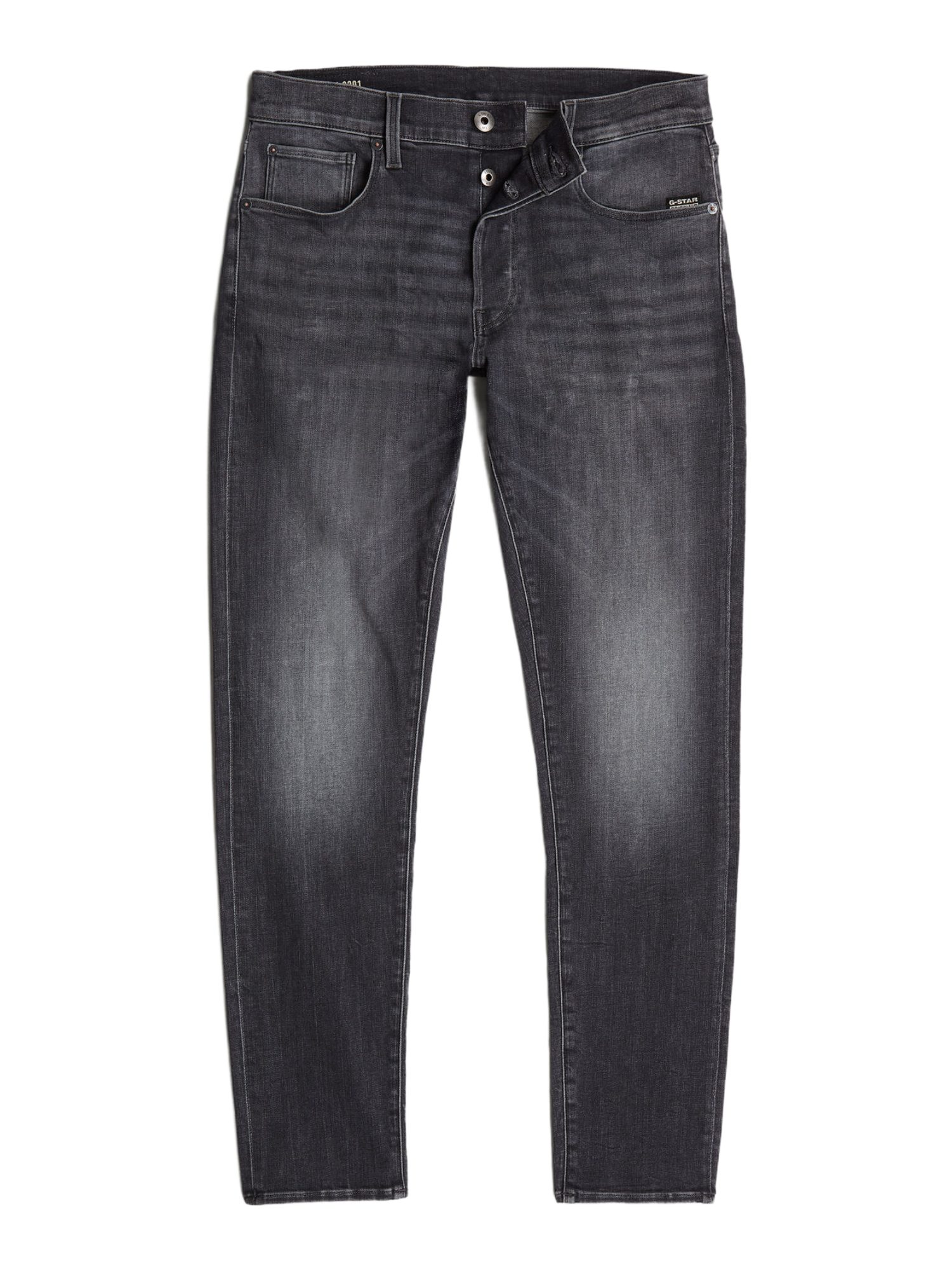 G-STAR 5-Pocket-Jeans grau,Casual,Baumwolle,Unifarben,Slim Fit,Mittel