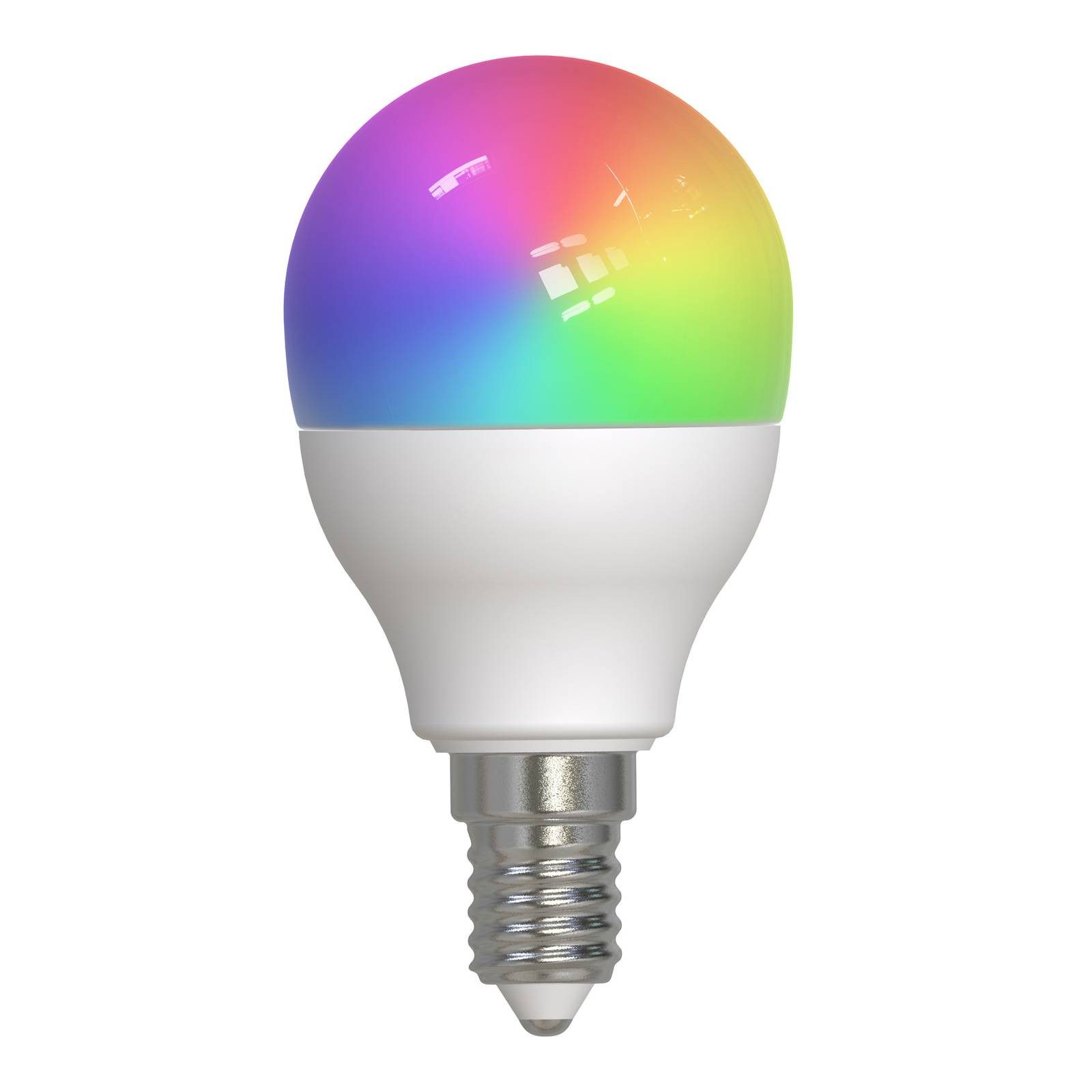 LUUMR LED-Leuchtmittel Led-E14 Tropfen, E14, Farbwechsel RGB + weiß