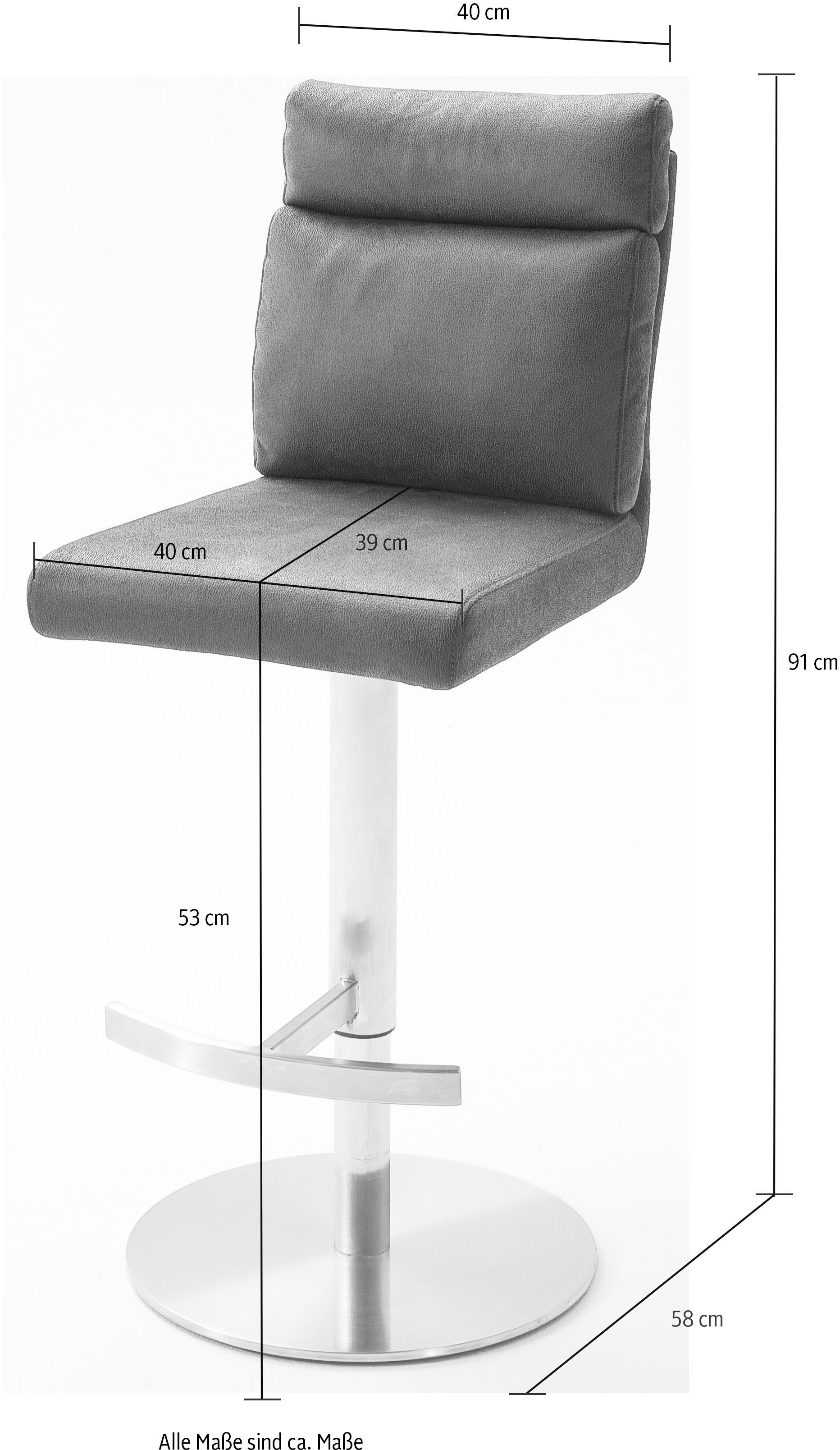 MCA furniture Bistrostuhl grau | RABEA grau