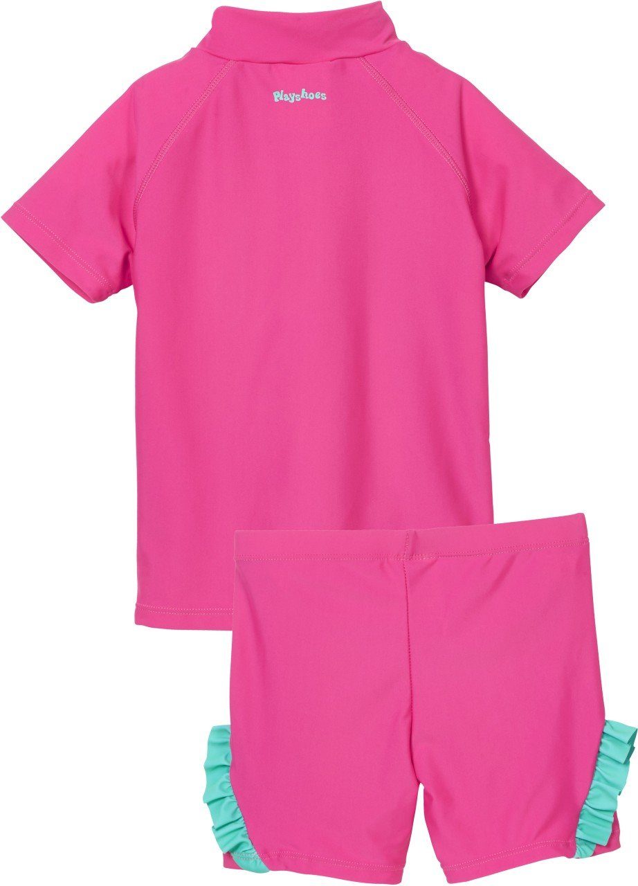 Playshoes Badeanzug Playshoes UV-Schutz Bade-Set Meerjungfrau