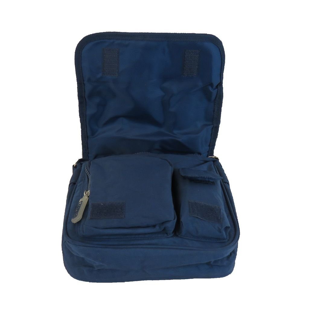 Überschlagtasche Pavini Umhängetasche Umhängetasche Tasche 21057 Aspen Damen blau Nylon Pavini