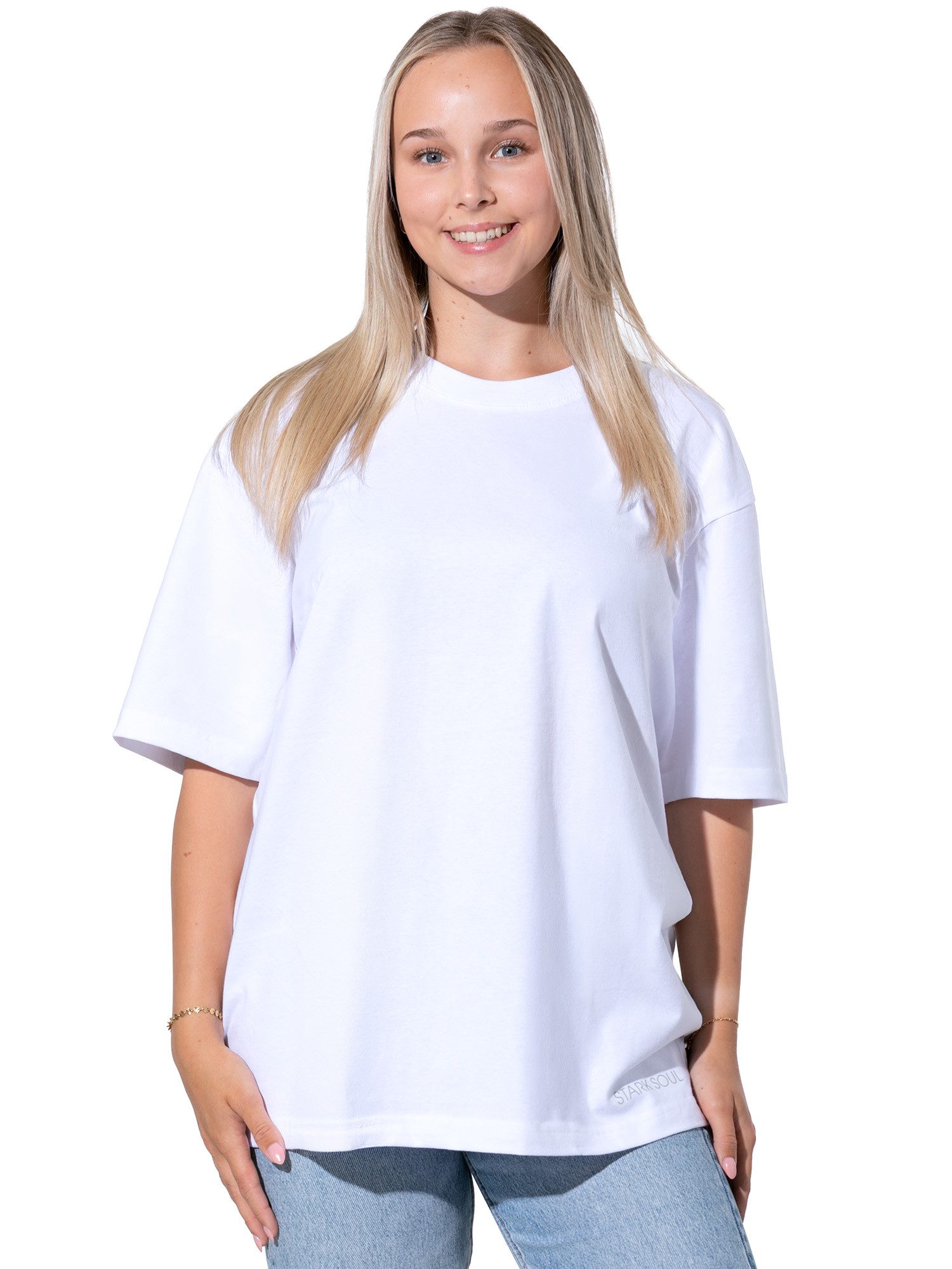 T-Shirt Damen Oversize T-Shirt Heavy Weight