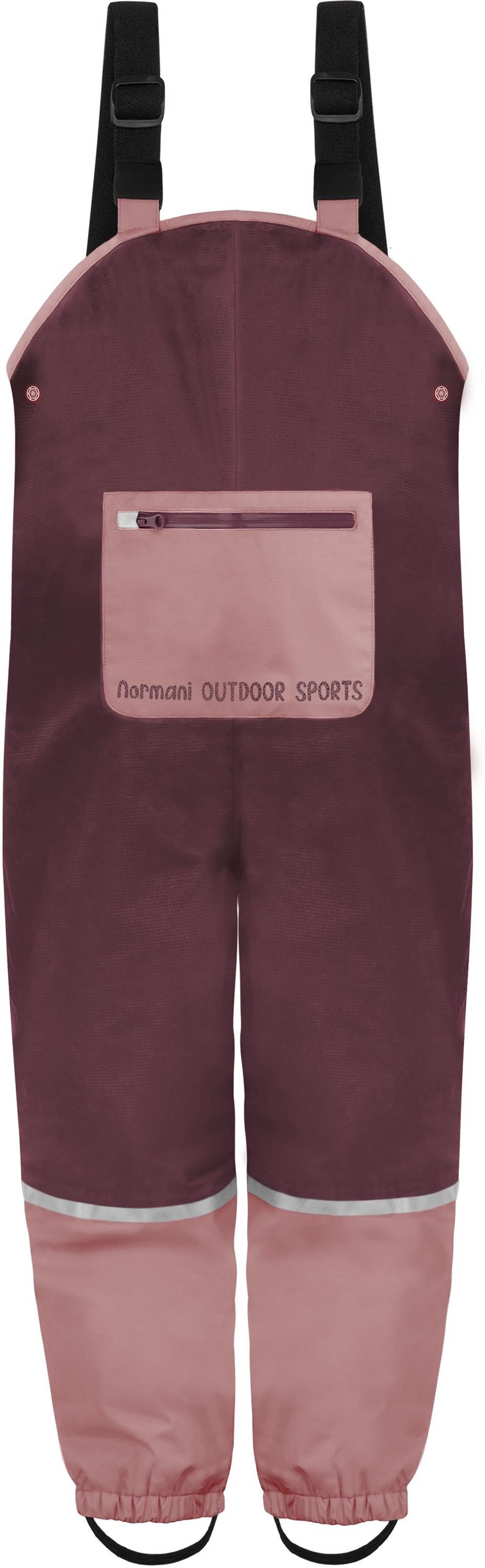 normani Regenhose Kinder Regenhose mit Hosenträgern Twisp