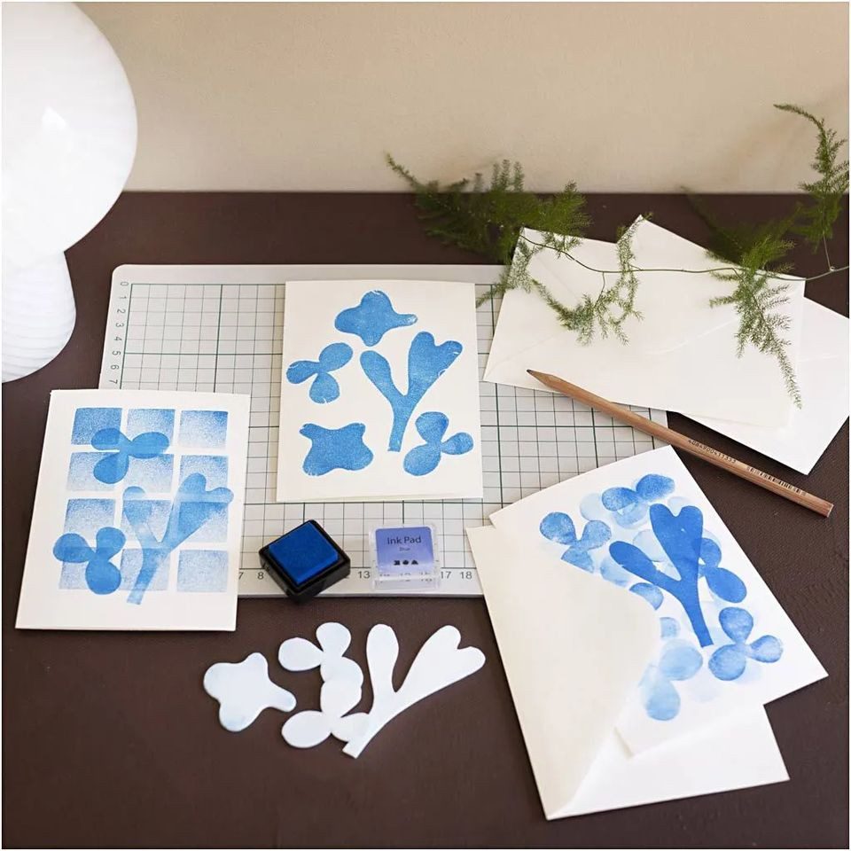 creativ company Kreativset Stempeldruck, (9-tlg)