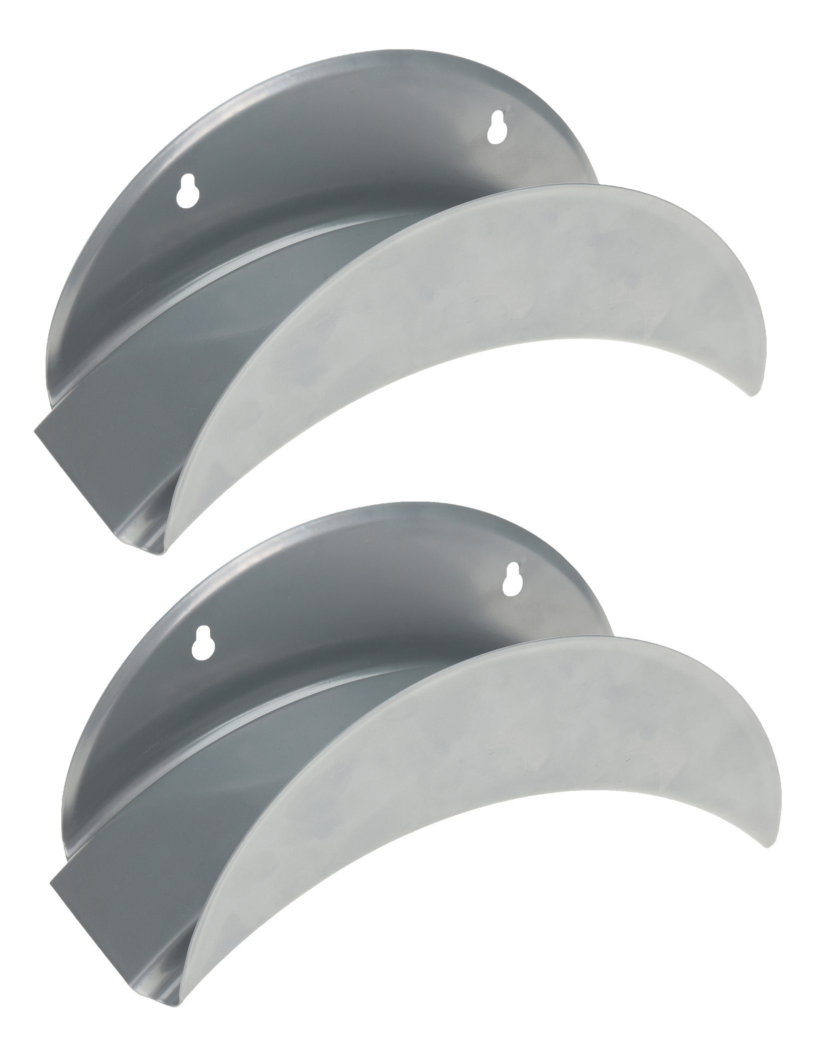 BigDean Держатель шлангаung Gartenschlauchhalter aus Metall 29x13 cm - Schlauchlänge bis 25m, (bis 0 Zoll, Packung, 2-tlg., 2 stk, Держатель шланга)