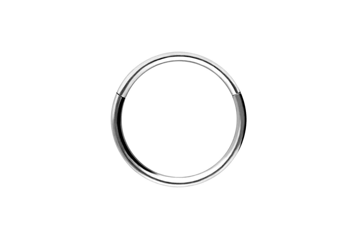 PIERCINGLINE Nasenpiercing Chirurgenstahl Segmentring Clicker Ohrpiercing Septum Nase (Clicker, 1-tlg), Ohrpiercing für Conch, Helix, Tragus, Daith, Lobe