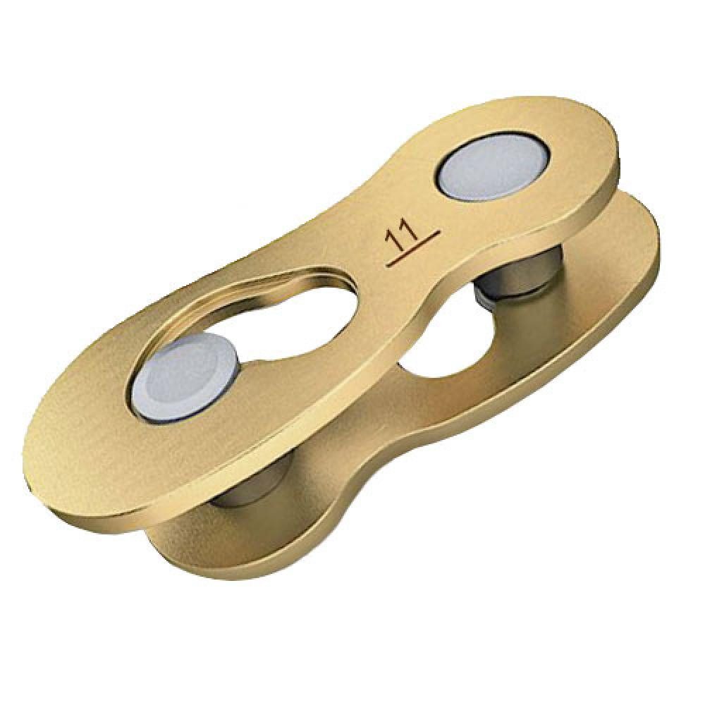 Fahrradkette ConneX 11s Link 11-fach Kettenschloss Gold - Premium Verschluss für 11