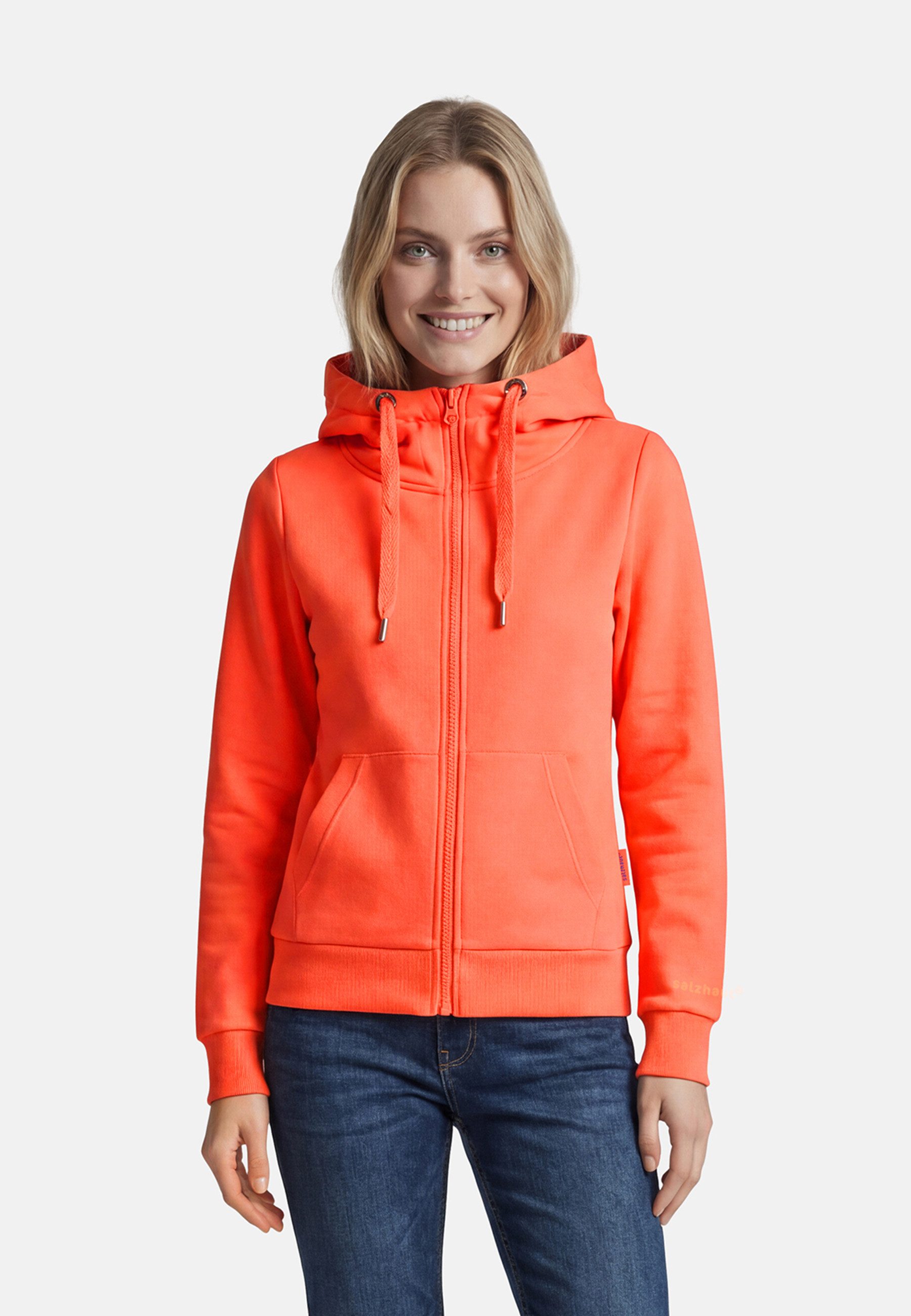 salzhaut Sweatjacke SÖÖTE Damen Tailliert komfortabler Fit, nordisch klar – entspannter Look mit Haltung – Bild 3 von 5