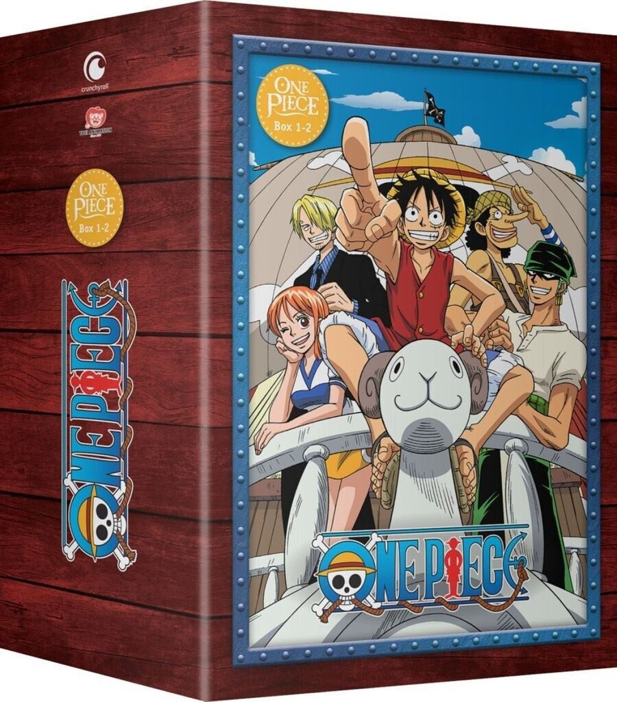 Crunchyroll Blu-ray One Piece Box 1+2 (Episoden 1-61) Limited Edition BluRay, (12-St., Box-Set)