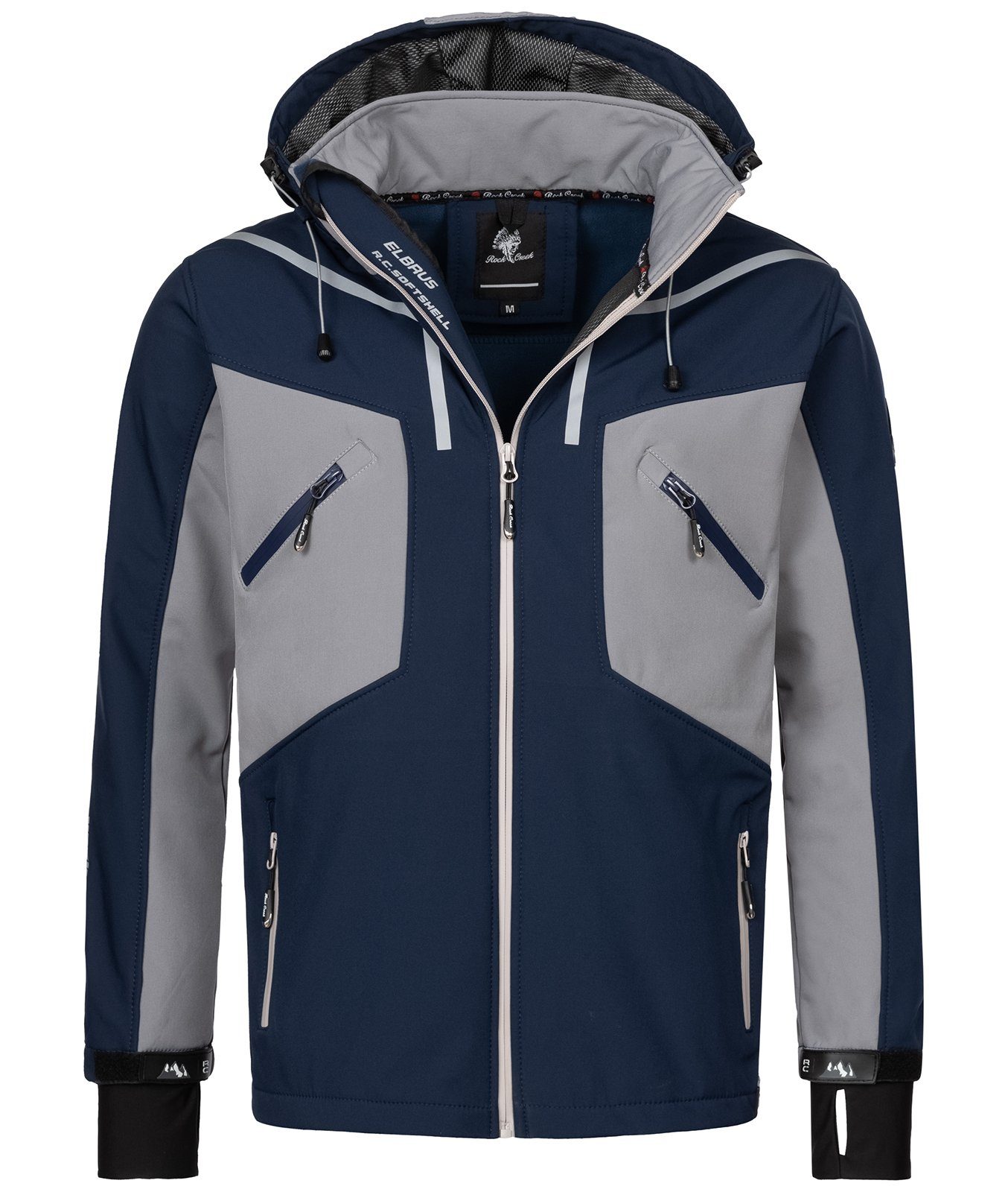 Rock Creek Softshelljacke Herren Softshelljacke Wanderjacke H-293 günstig online kaufen