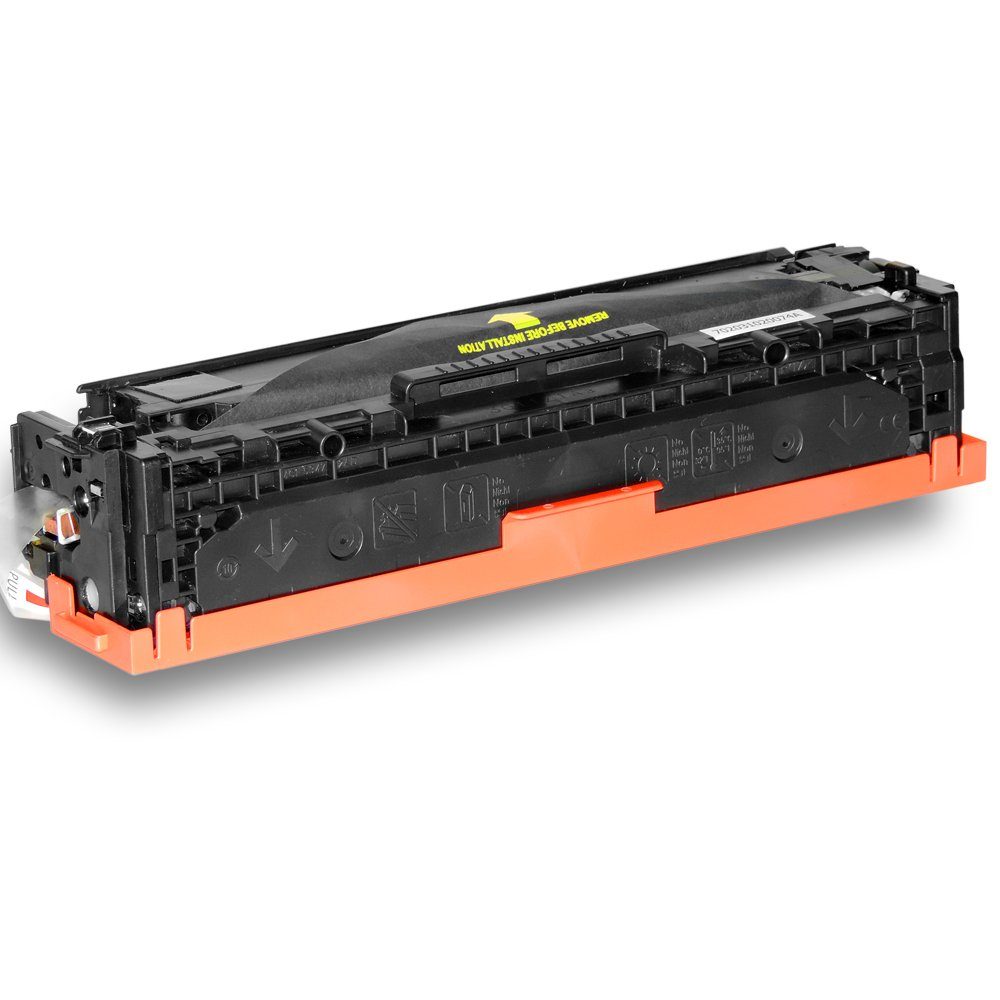 Multipack LaserJet Kompatibel D&C Color 1312 Gelb), Tonerkartusche (Schwarz, für 125A MFP CM HP WB HP Cyan, 4-Farben Magenta,