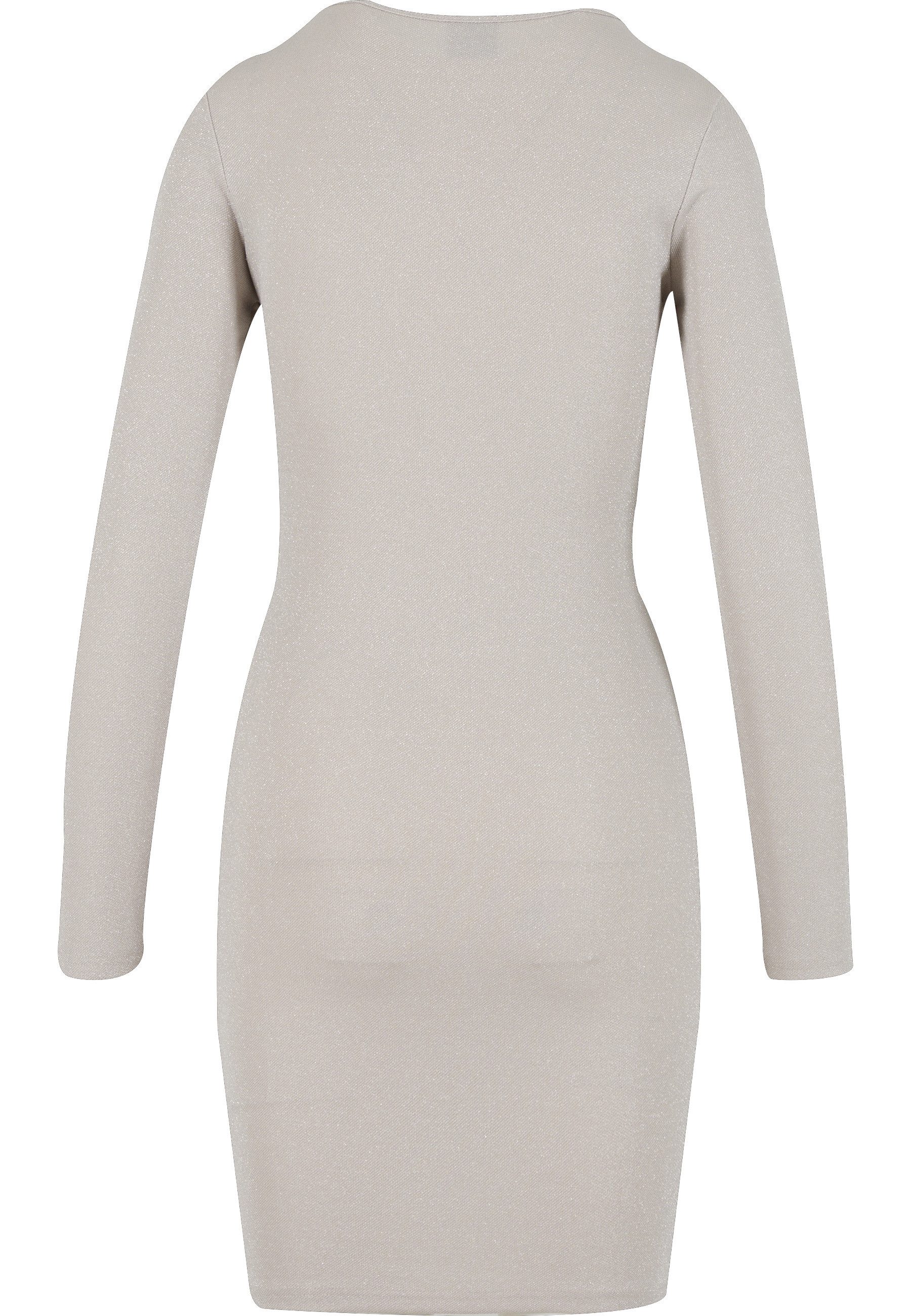URBAN CLASSICS Shirtkleid Urban Classics Ladies Glitter Longsleeve Dress (1 günstig online kaufen