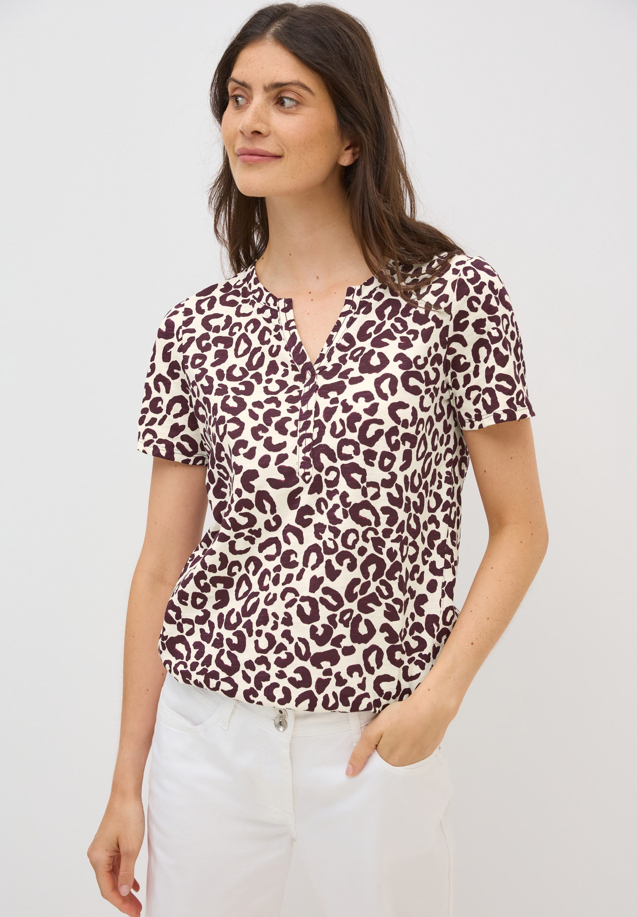 CECIL Blusenshirt mit allover Print