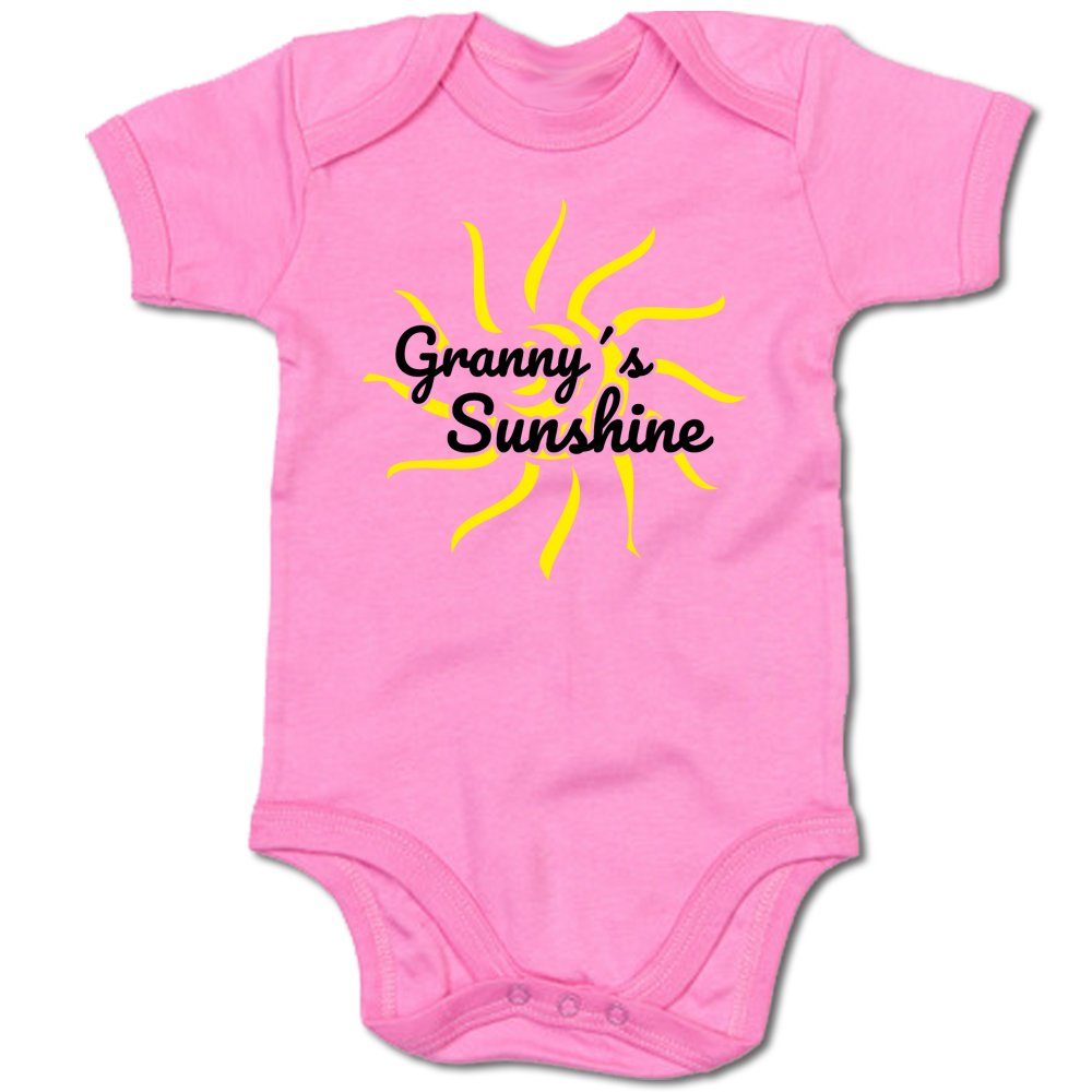 Kinder Mädchen (Gr. 50 - 92) G-graphics Kurzarmbody Baby Body - Granny´s Sunshine mit Spruch / Sprüche • Babykleidung • Geschenk