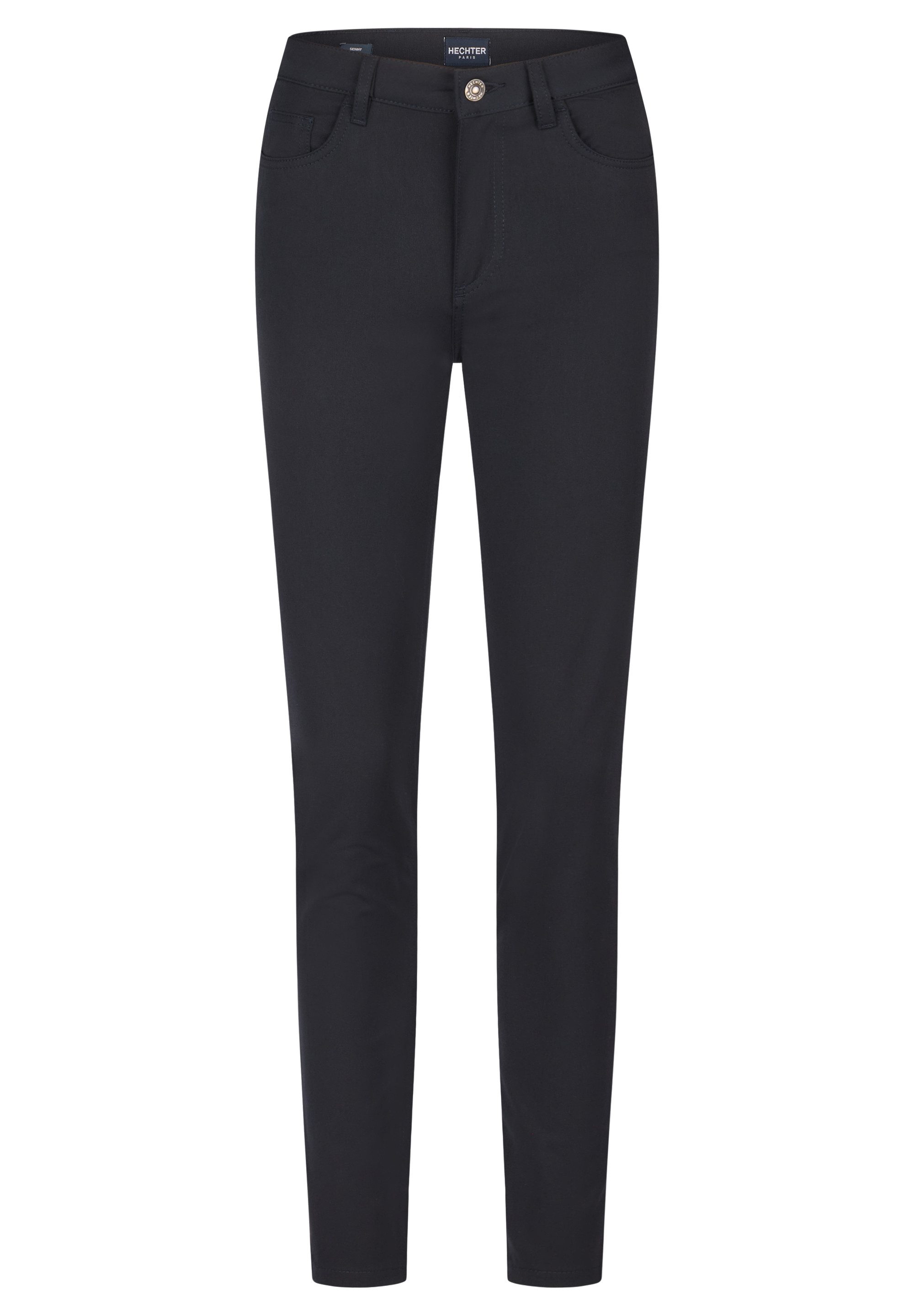 HECHTER PARIS Straight-Jeans HECHTER Paris CASUAL Damen-Stretch-Jeans Skinny-Fit Marine