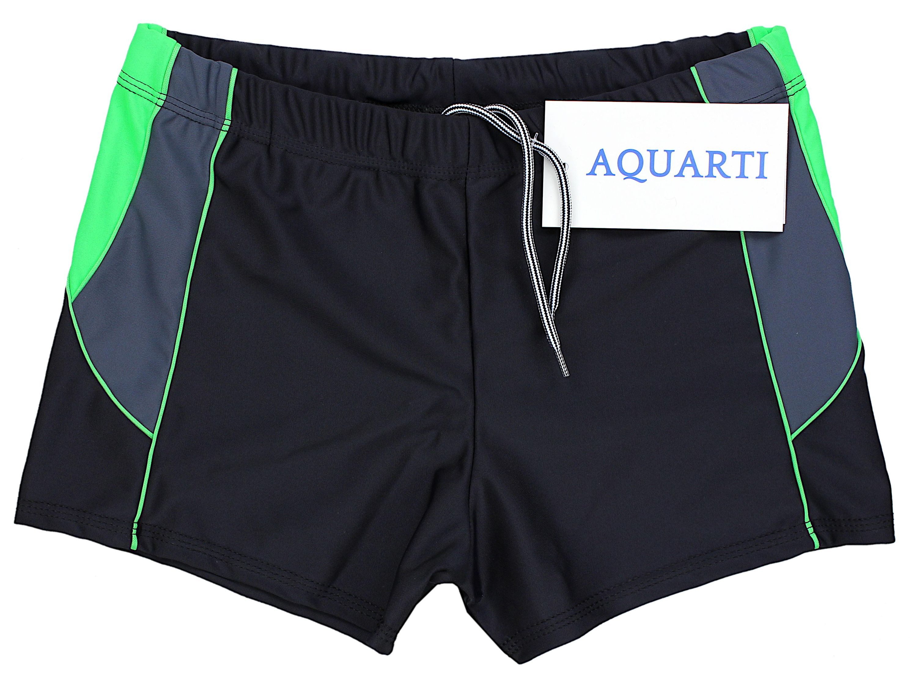 Aquarti Badehose Aquarti Herren Badehose Kurz mit Kontrastpaspel – Bild 4 von 5