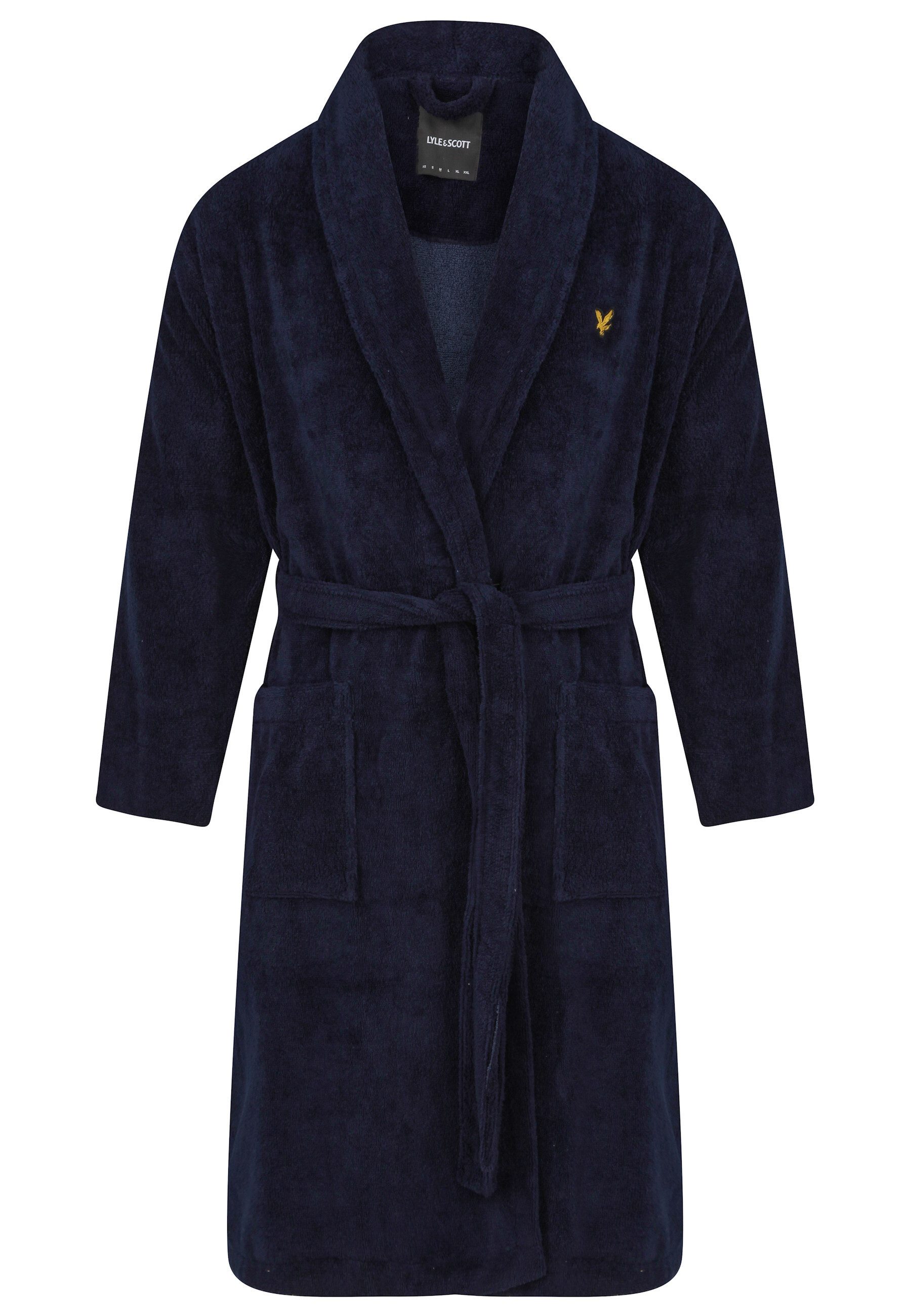 Lyle & Scott Bademantel Bademantel Lucas Morgenmantel, normale Länge, Baumw günstig online kaufen