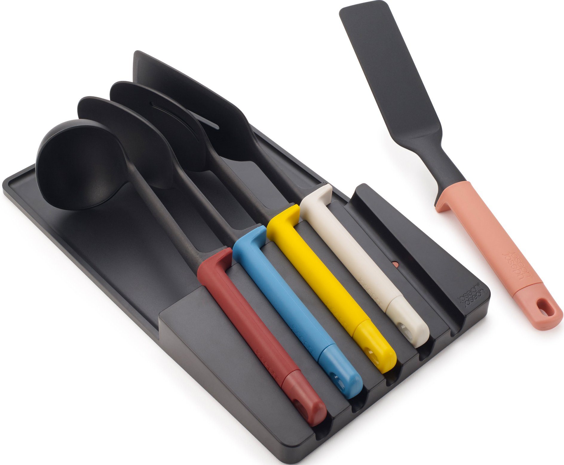 Joseph Joseph Kochbesteck-Set Elevate™ (Set, 6-tlg), mit Schubladen-Aufbewahrung
