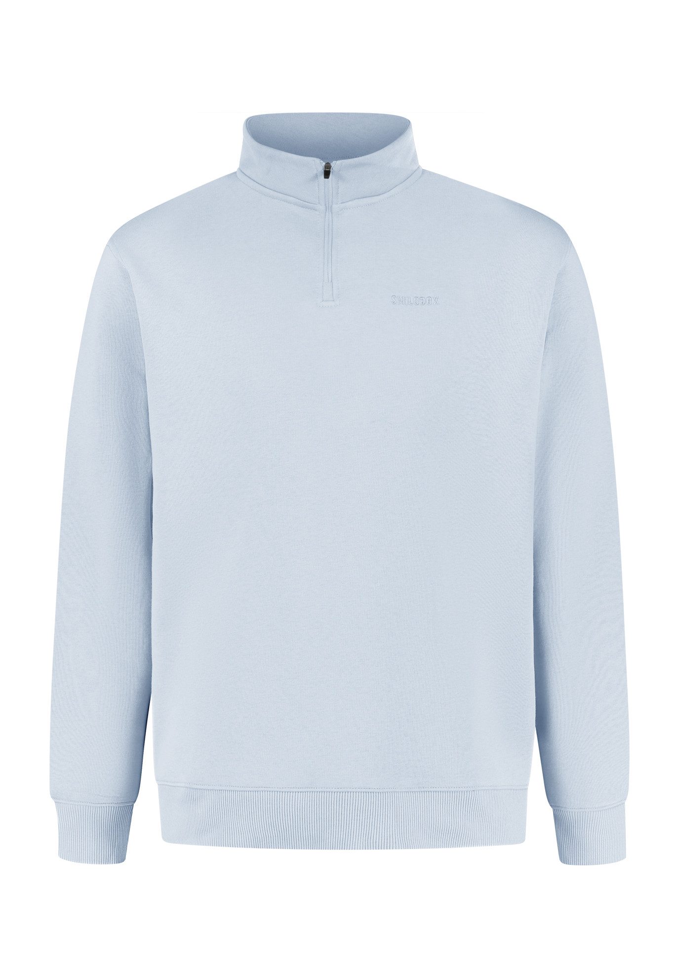 Smilodox Sweatshirt Emilio, Half Zip Sweater günstig online kaufen