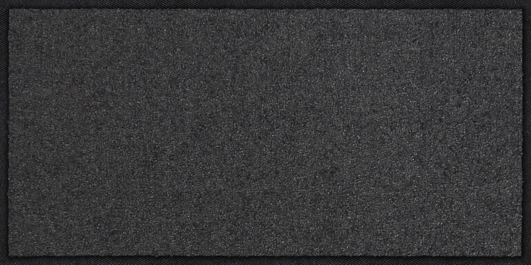 Salonloewe Fußmatte Fußmatte 30x60 Uni anthrazit, Eingangsmatte klein, Höhe günstig online kaufen