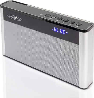 Reflexion SB200 UKW-Radio (Bluetooth-Radio, Bluetooth Soundbar mit UKW Radio, 2000mAh Akku, hochwertiges Aluminium Gehäuse)