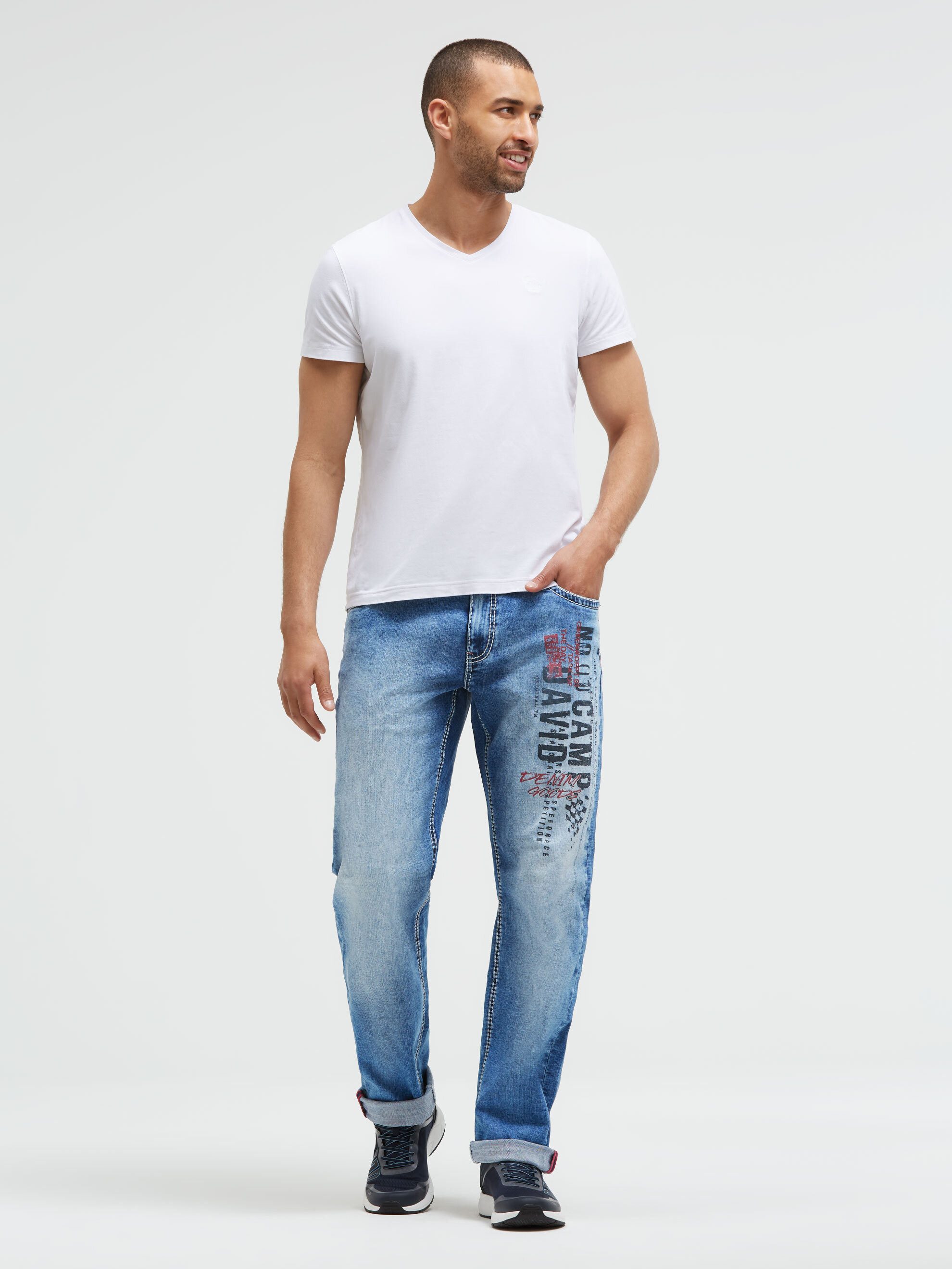 CAMP DAVID Comfort-fit-Jeans mit normaler Leibhöhe – Bild 3 von 5