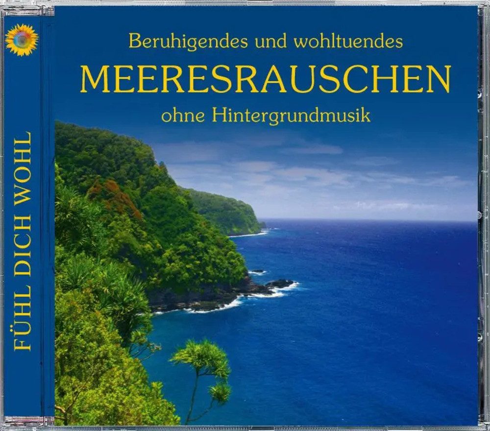 Hörspiel Beruhigendes und wohltuendes Meeresrauschen ohne Hintergrundmusik