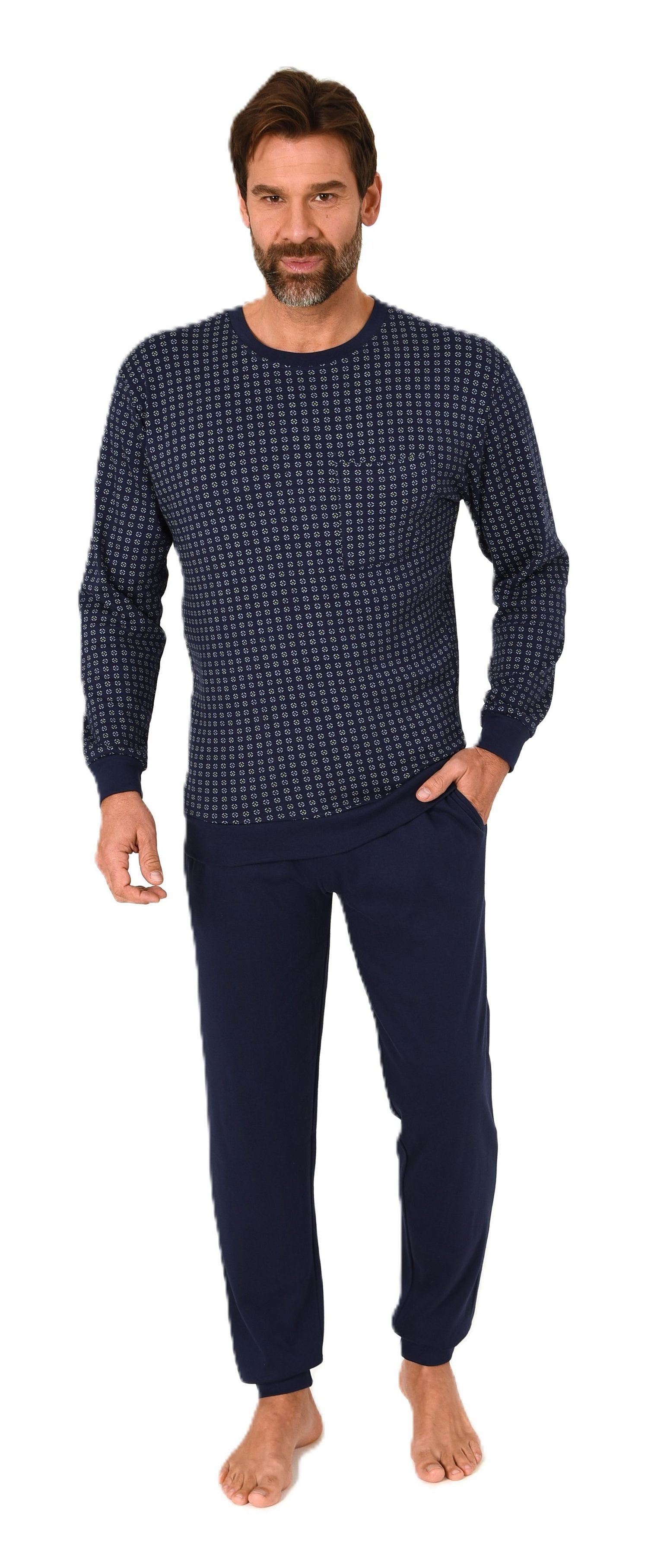 Normann Pyjama Normann Herren Schlafanzug in günstig online kaufen