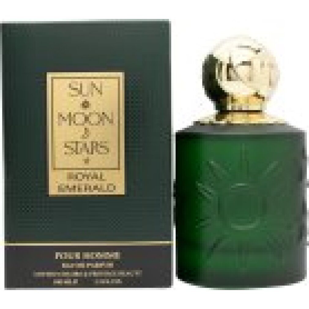 United Colors of Benetton Eau de Parfum Sun Moon Stars Royal Emerald, Eau de Parfum, für Herren, 100 ml