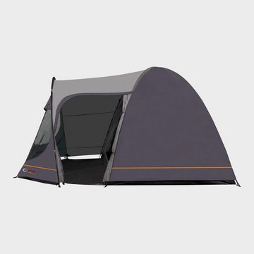 Portal Outdoor Kuppelzelt Zelt für 5 Personen wasserdicht Familienzelt Camping Delta 5 grau, Personen: 5 (mit Transporttasche), mit Moskitonetz große Veranda wetterfest wasserdicht