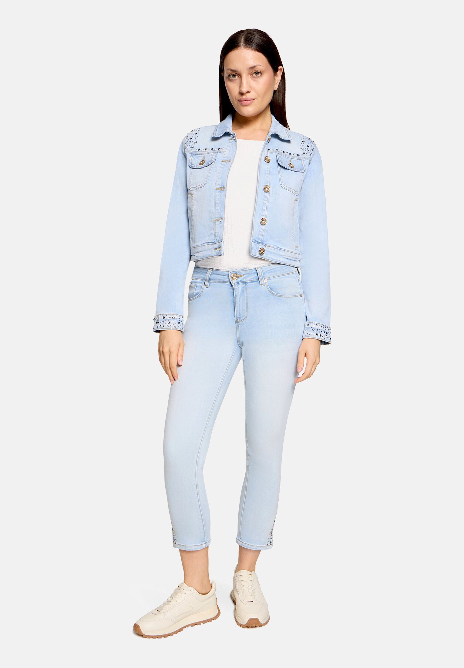 Betty Barclay Slim-fit-Jeans Damen mit Waschung