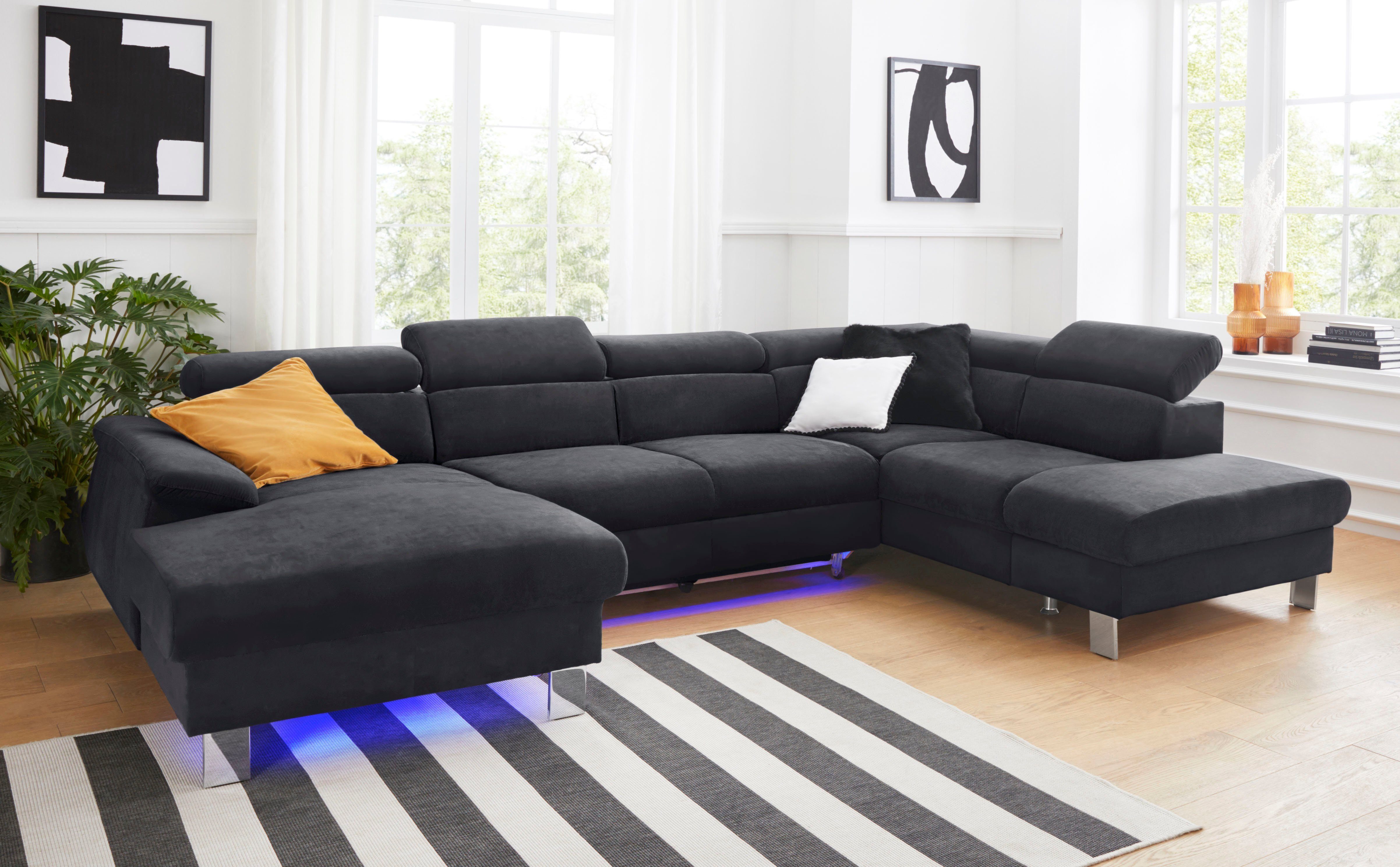 COTTA Polstergarnitur Komaris U-Form, (Set), Set günstig online kaufen