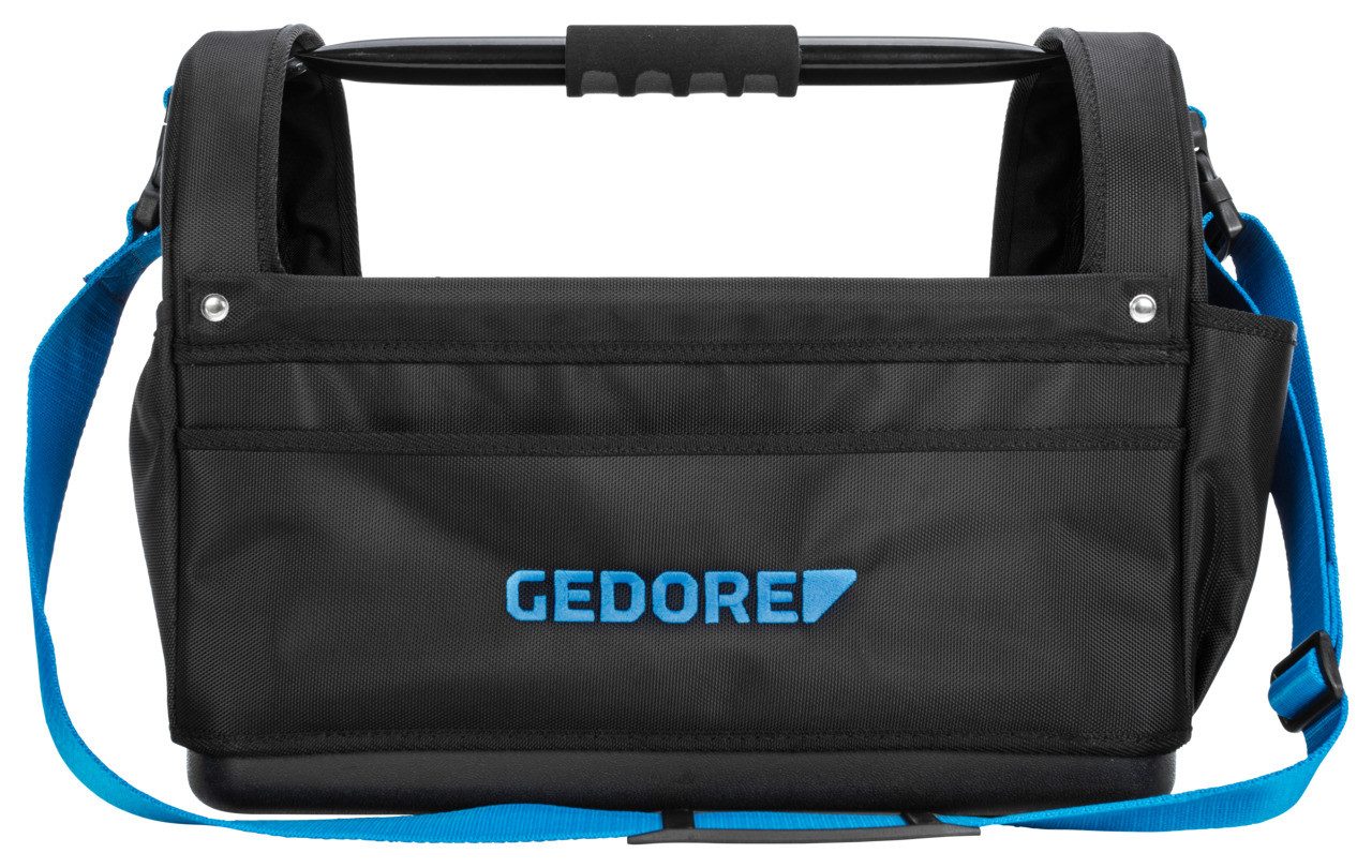 Gedore Werkzeugtasche WK 1072 L Werkzeugtasche mit Griff, 17 Fächer 26 l