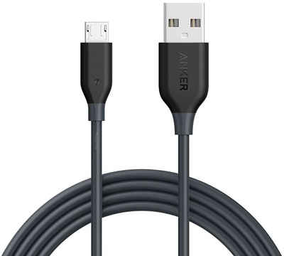 Anker »Powerline 1.8 m Micro« USB-Kabel, Einer Lebensdauer von 5,000+ Biegungen, Perfektes Ladekabel für GalaxyNexus, LG, Android Smartphones und weitere