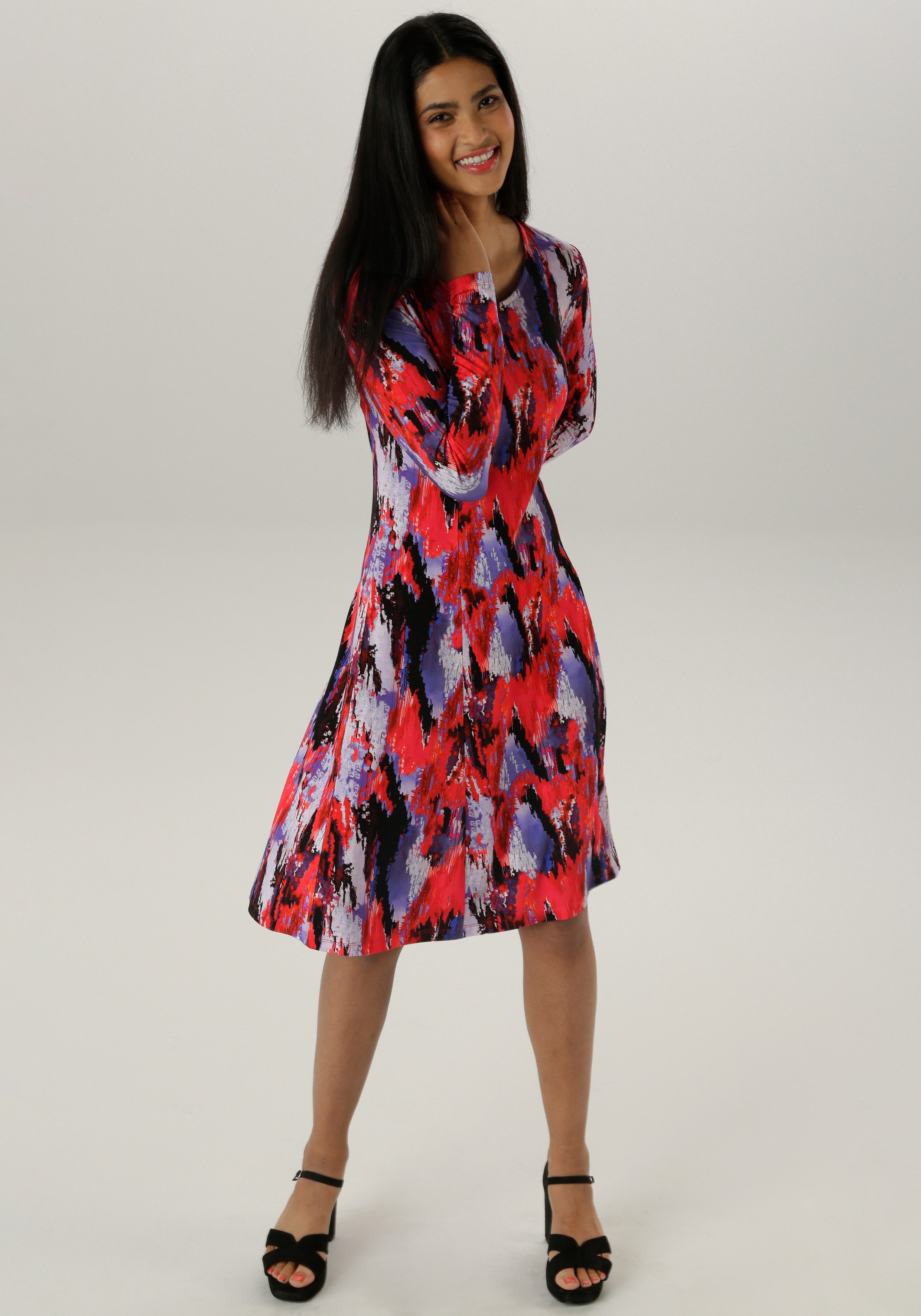 Aniston SELECTED Jerseykleid im modernen und günstig online kaufen