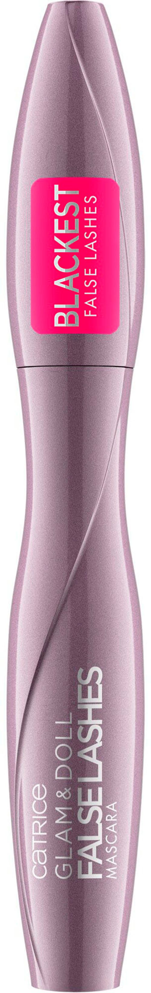Catrice Mascara Glam&Doll False Lashes Mascara, 3-tlg., mit gebogerner Elastomerbürste