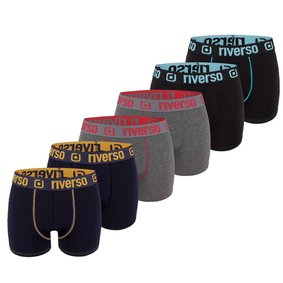 Riverso: Boxershorts im Sechserpack für 27,95 Euro frei Haus Riverso: Boxershorts im Sechserpack für 27,95 Euro frei Haus