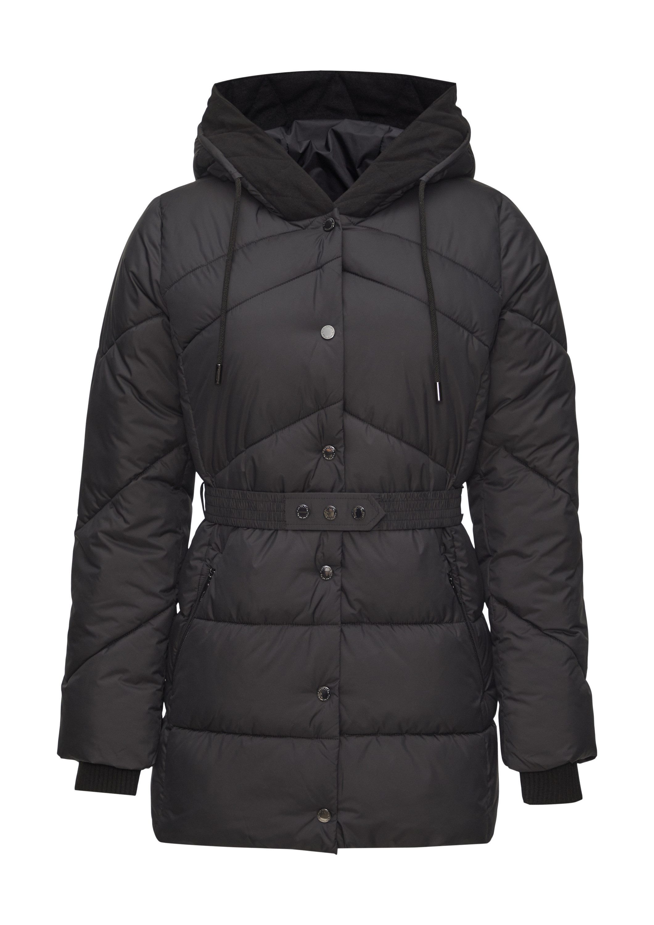 comma Winterjacke Outdoor-Jacke Gesteppte Jacke mit Druckknöpfen günstig online kaufen