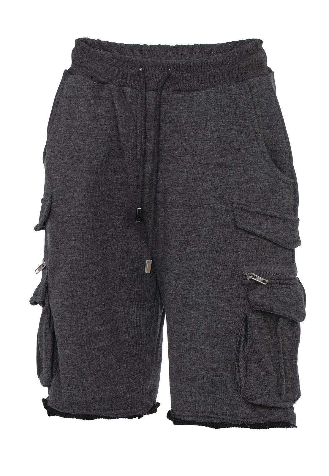 Sweatshorts Red Bridge Herren Shorts Kurze Hose Cargo Sweatpants