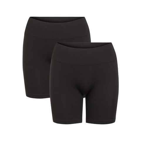 Vila Leggings Kurze Leggings Radlerhose 2-er Set VISEAM (2-tlg) 5188 in Schwarz-2