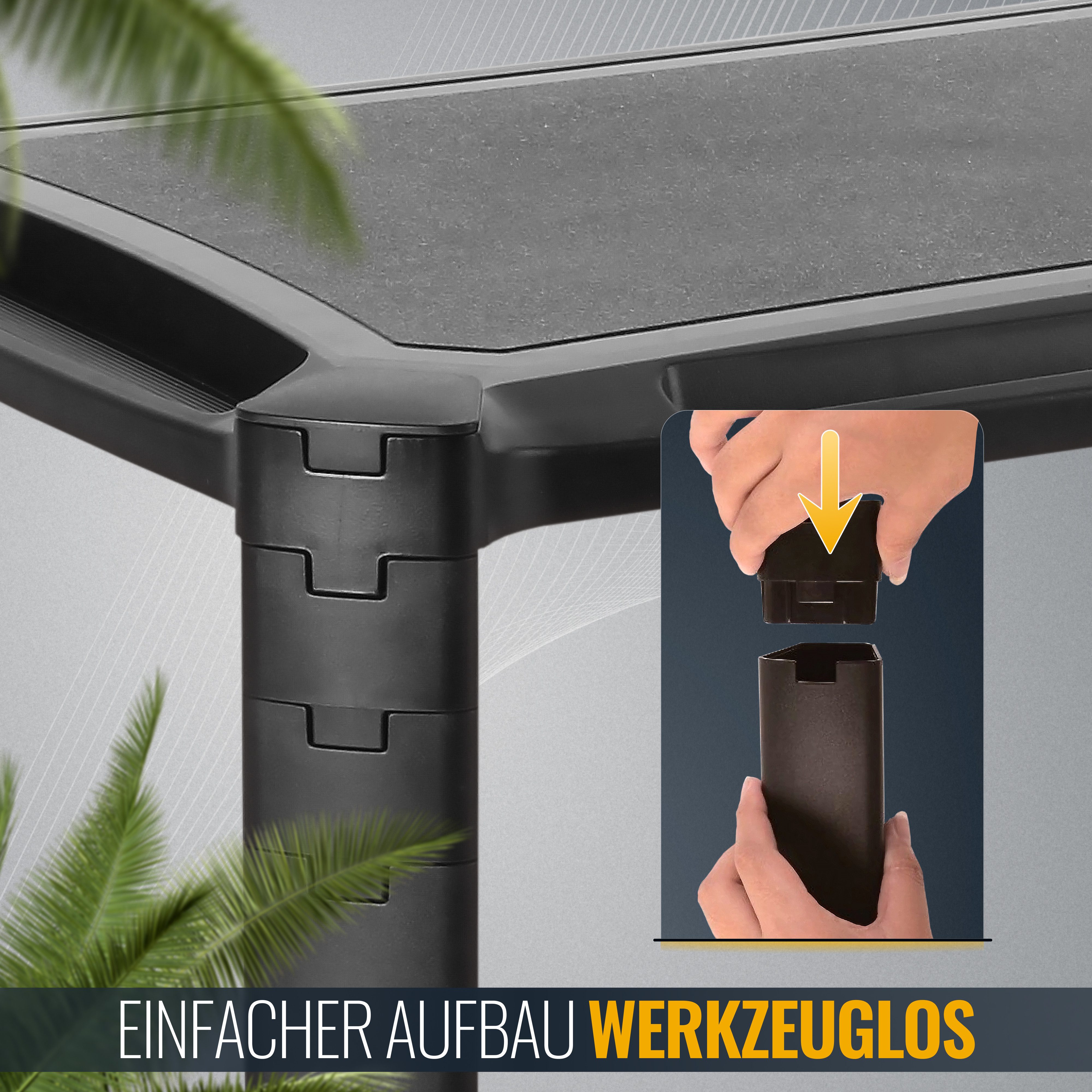 RICOO Aufsatzregal Mehrzweckregal Druckertisch Aufsatz mit Rollen modular WM4-L, (1-St., 2 Ebenen mit je 10 Kg Belastbarkeit, Stecksystem), Beistelltisch Rollregal mobil Rollwagen universal Druckerwagen