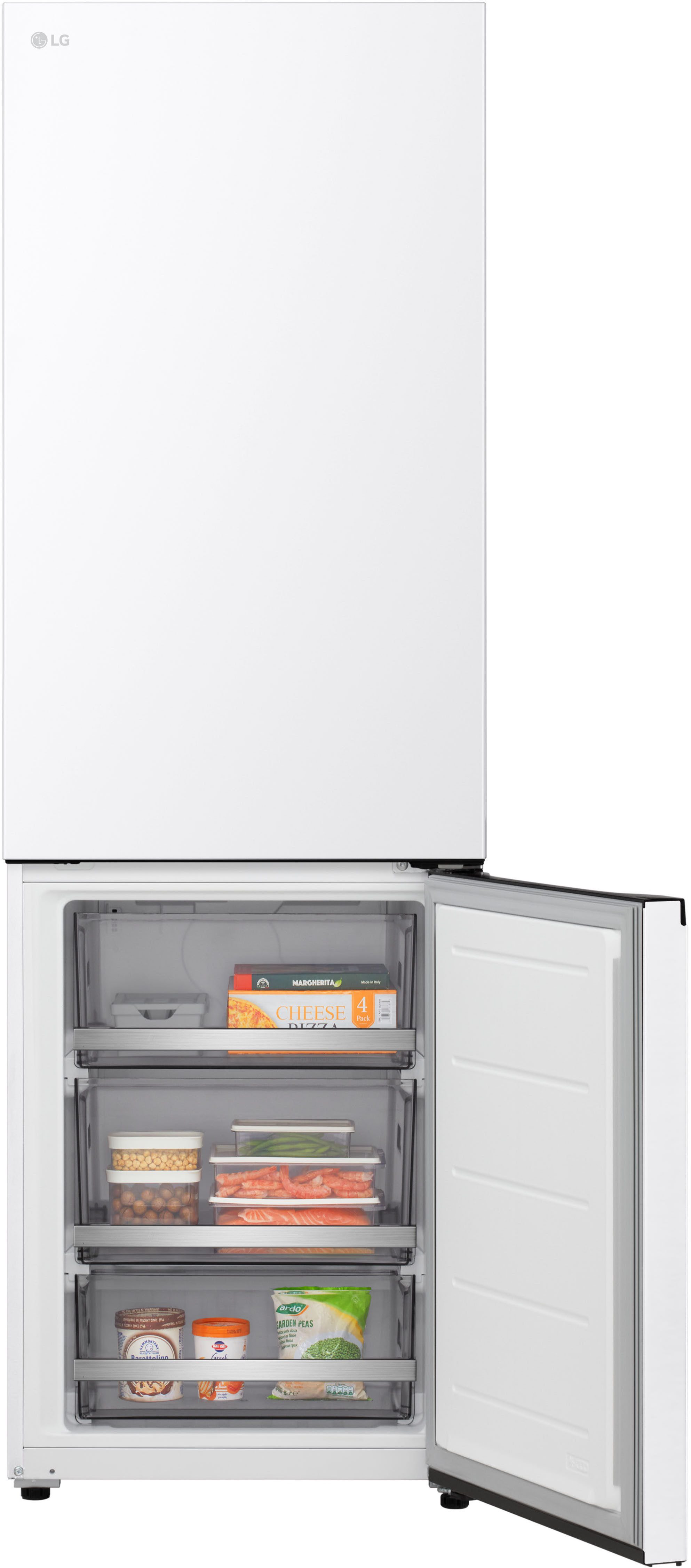 LG Kühl-/Gefrierkombination Serie 7 GBBS716ASW, 186 cm hoch, 59,7 cm breit, Vollintegrierbarer Kühlschrank dank frontaler Luftzufuhr und Abluft – Bild 4 von 5