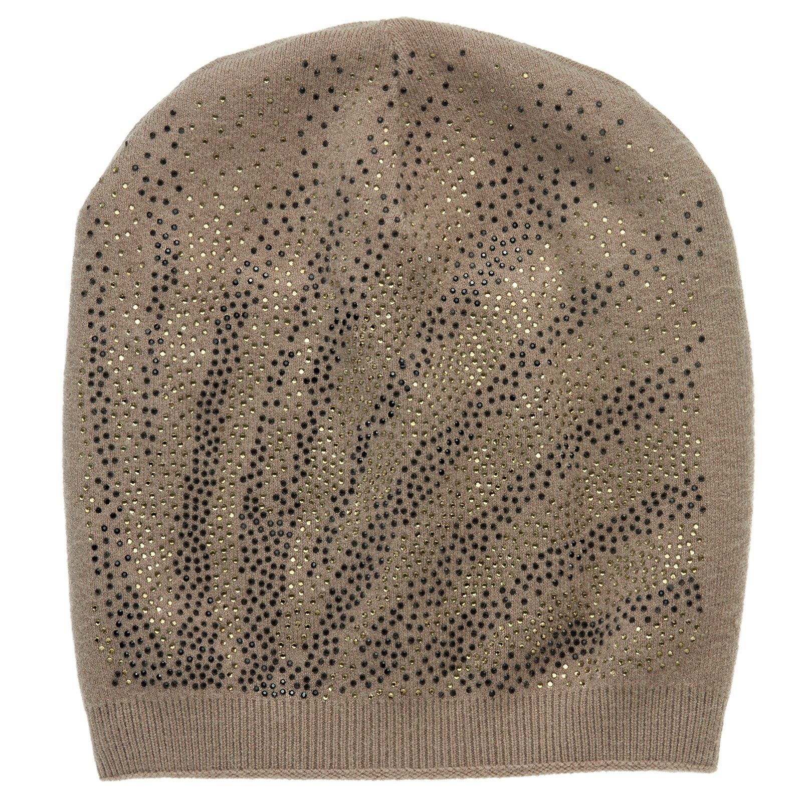 Caspar Beanie MU183 Damen Mütze mit Strass Dekor günstig online kaufen