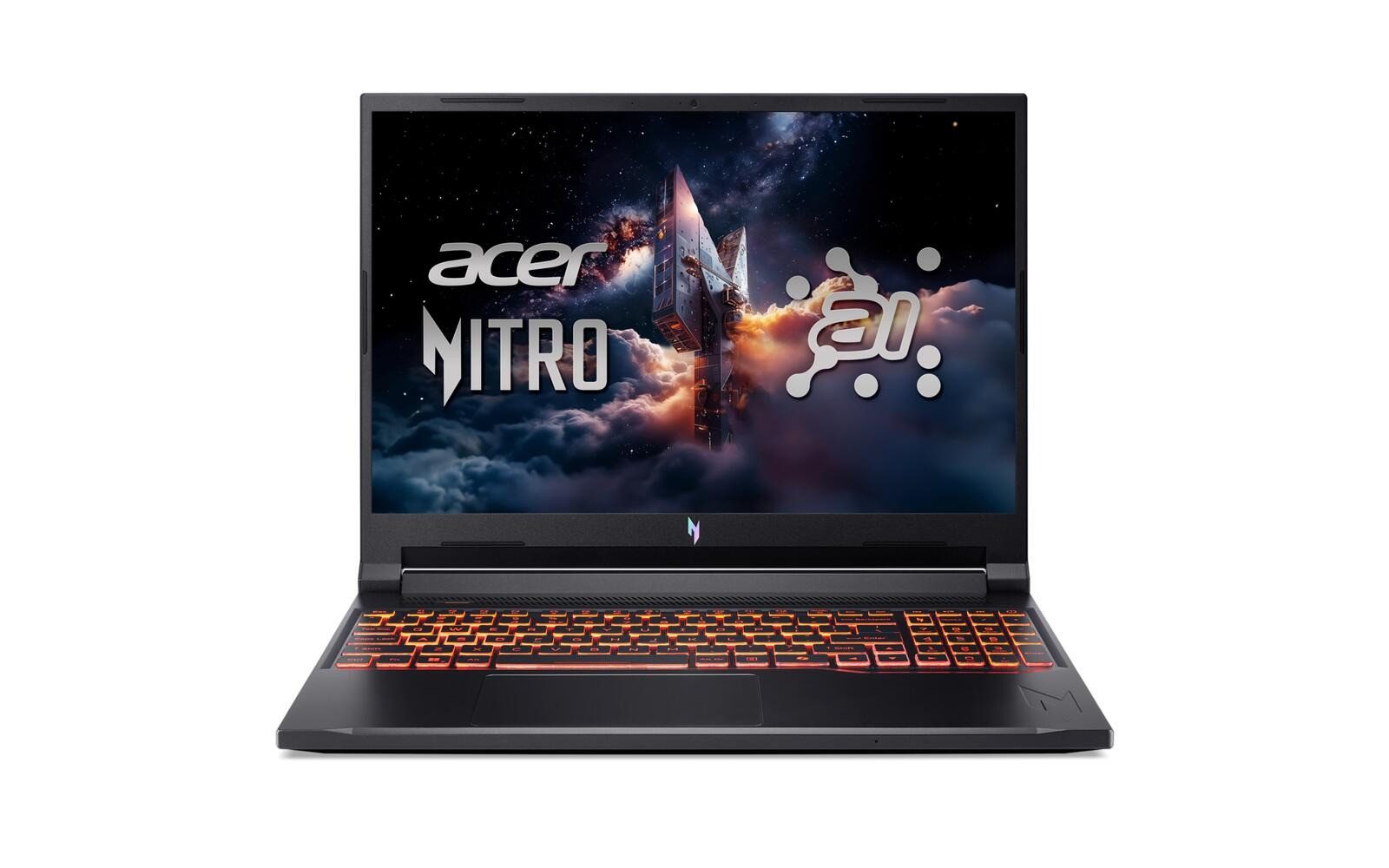 Acer Nitro V16 Gaming Laptop Ryzen 7 5,1 GHz RTX 5070 16GB Gaming-Notebook (40,6 cm/16 Zoll, AMD Ryzen 7 260, GeForce RTX 5070, 16 GB, 1000 GB SSD, 180 Hz, USB 4.0, RJ45 LAN)