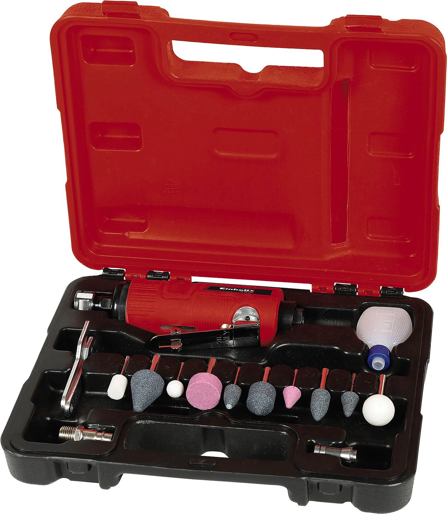 Zubehör (Set), U/min, inkl. 22000 Einhell bar, max. TC-PP 6,3 Druckluft-Stabschleifer 220,