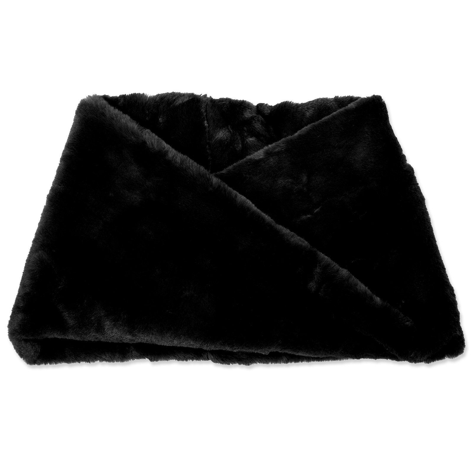 Caspar Loop SC480 warmer eleganter Damen Winter Fell Loop Schal günstig online kaufen