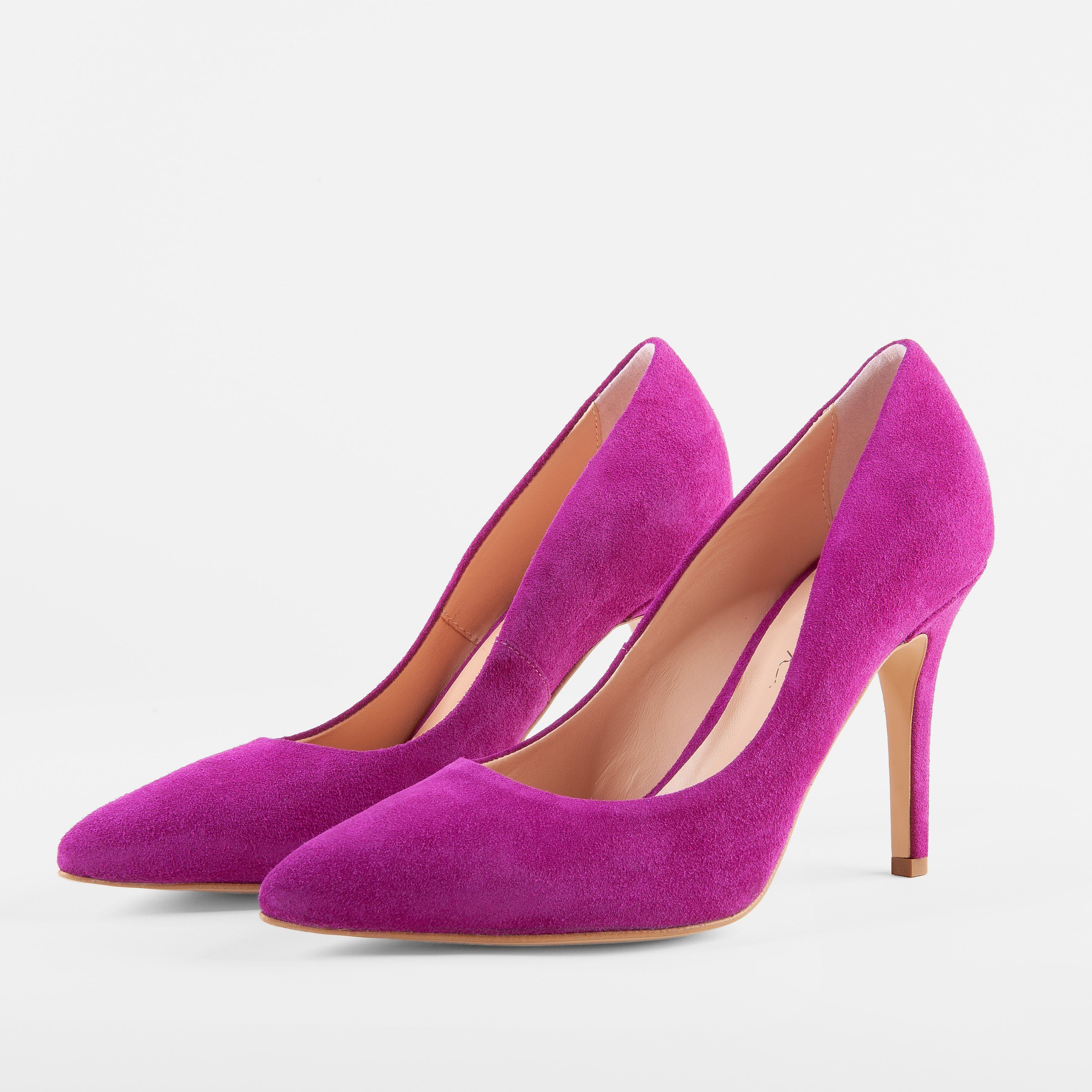 GosiaK. "Lolo" High-Heel-Pumps aus edlem Wildleder