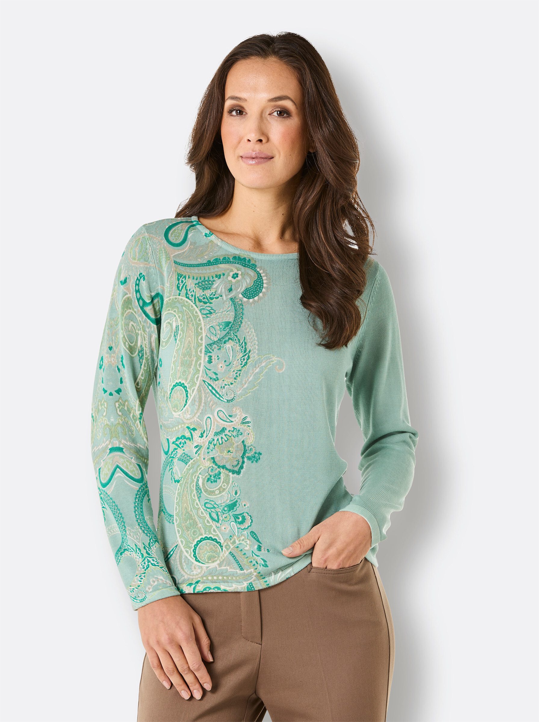 creation L Strickpullover Wollpullover