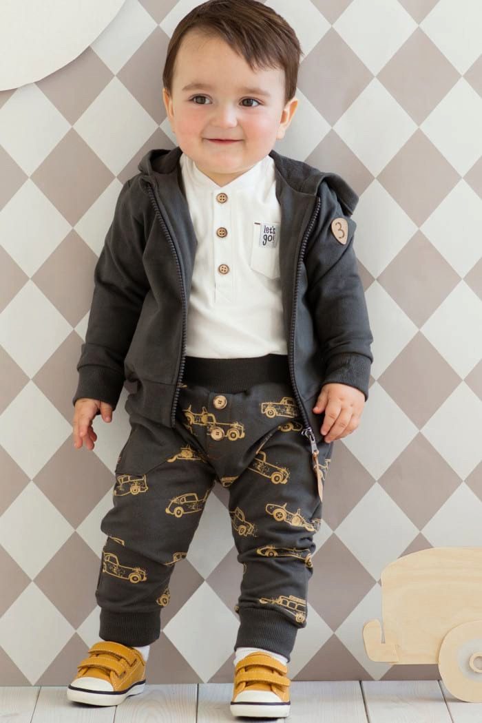PINOKIO Pumphose Haremshose Schlupfhose Autos gemustert » Babyhose (1-tlg) LET´S GO Patch