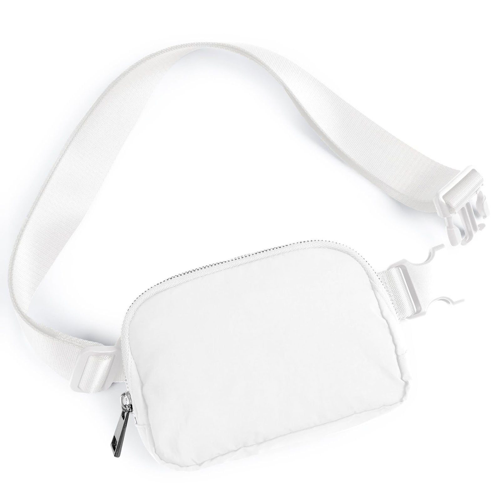 Blusmart Schultertasche Outdoor-Sport-Hüfttasche, Reißfeste, Wasserdichte Brusttasche Für white